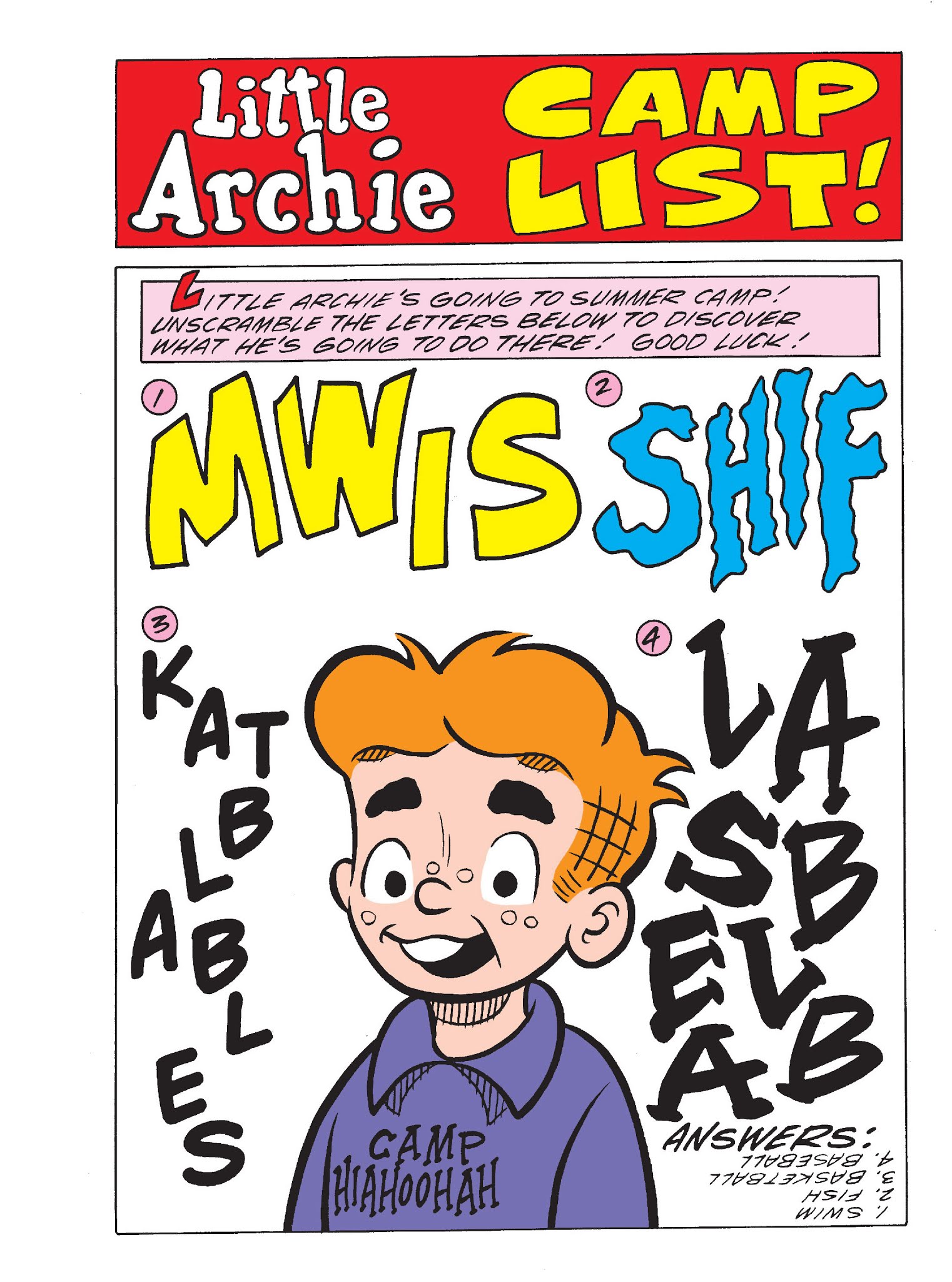 Read online Archie's Funhouse Double Digest comic -  Issue #21 - 167