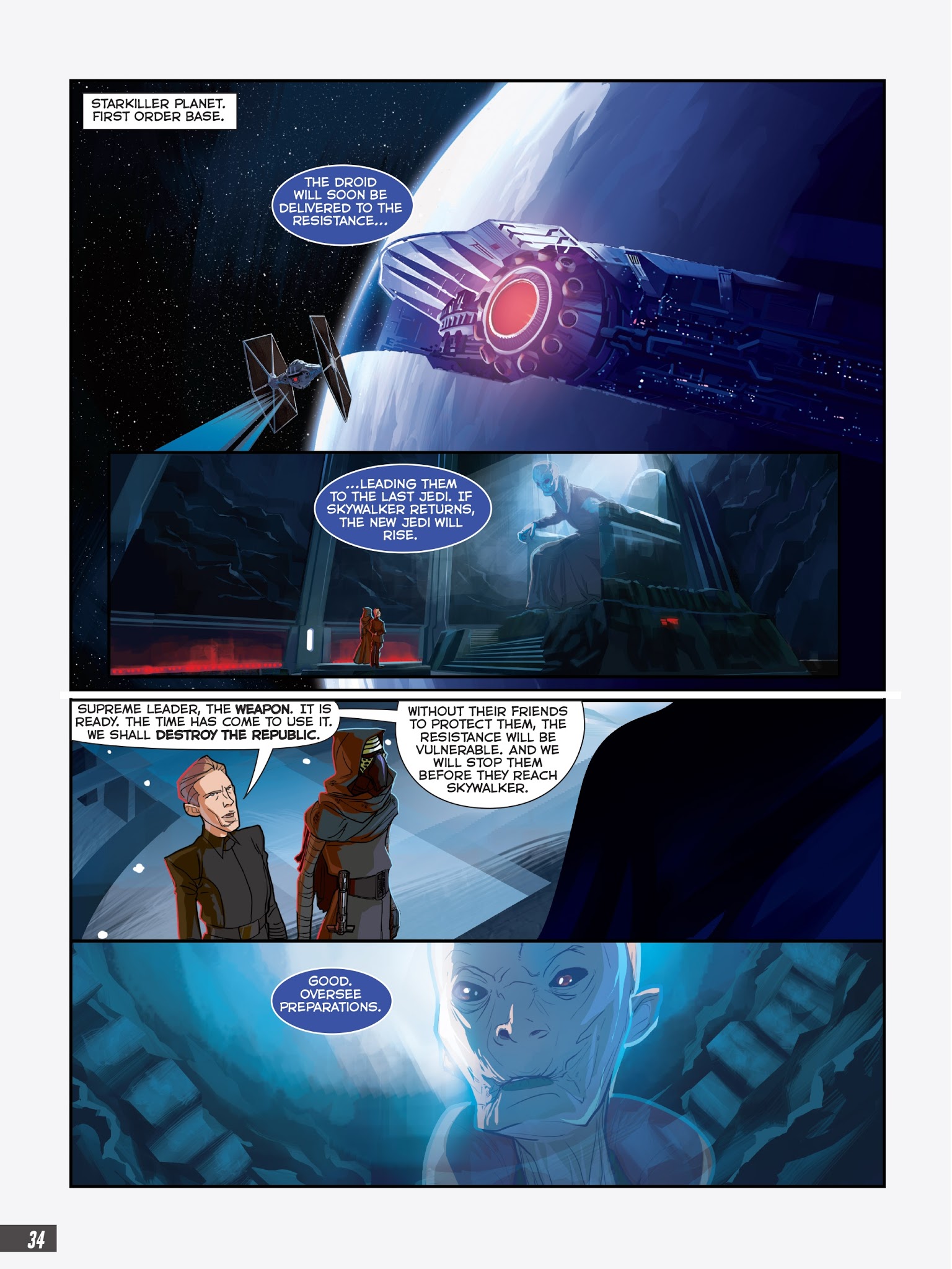 Read online Star Wars: The Force Awakens Graphic Novel Adaptation comic -  Issue # Full - 33