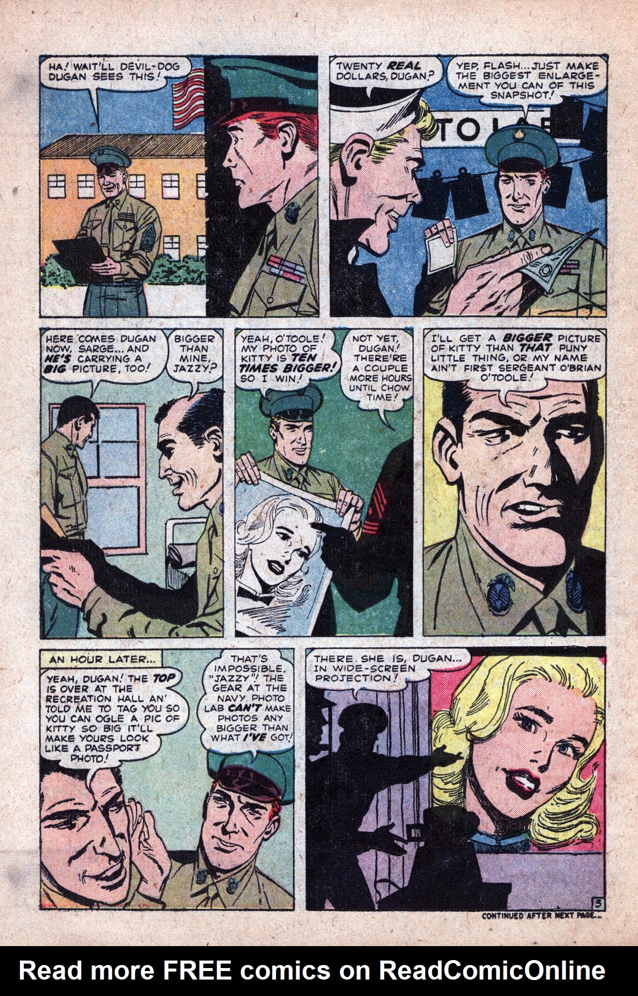 Read online Devil Dog Dugan comic -  Issue #1 - 18