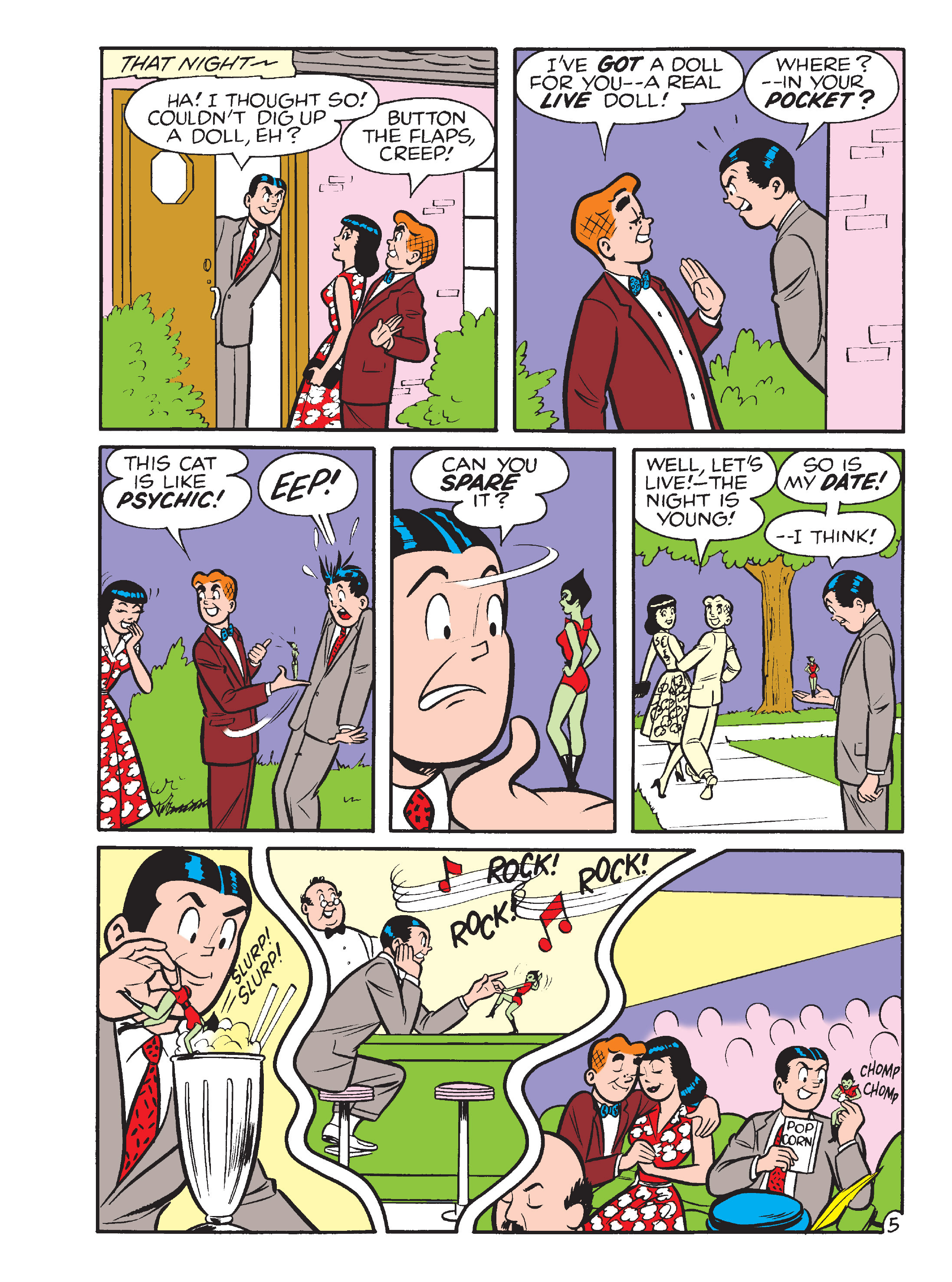 Read online Archie's Double Digest Magazine comic -  Issue #267 - 145