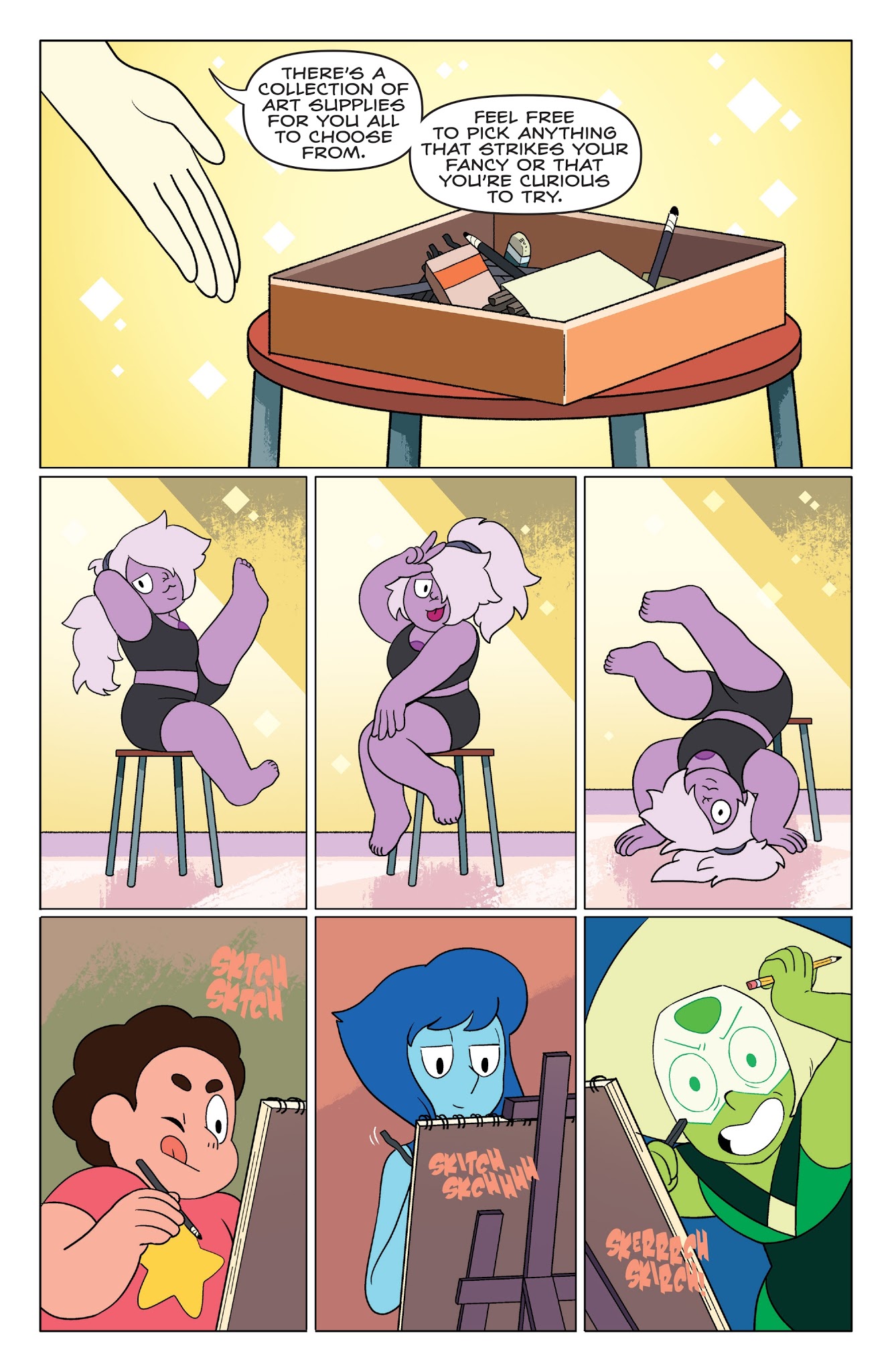 Read online Steven Universe Ongoing comic -  Issue #9 - 10