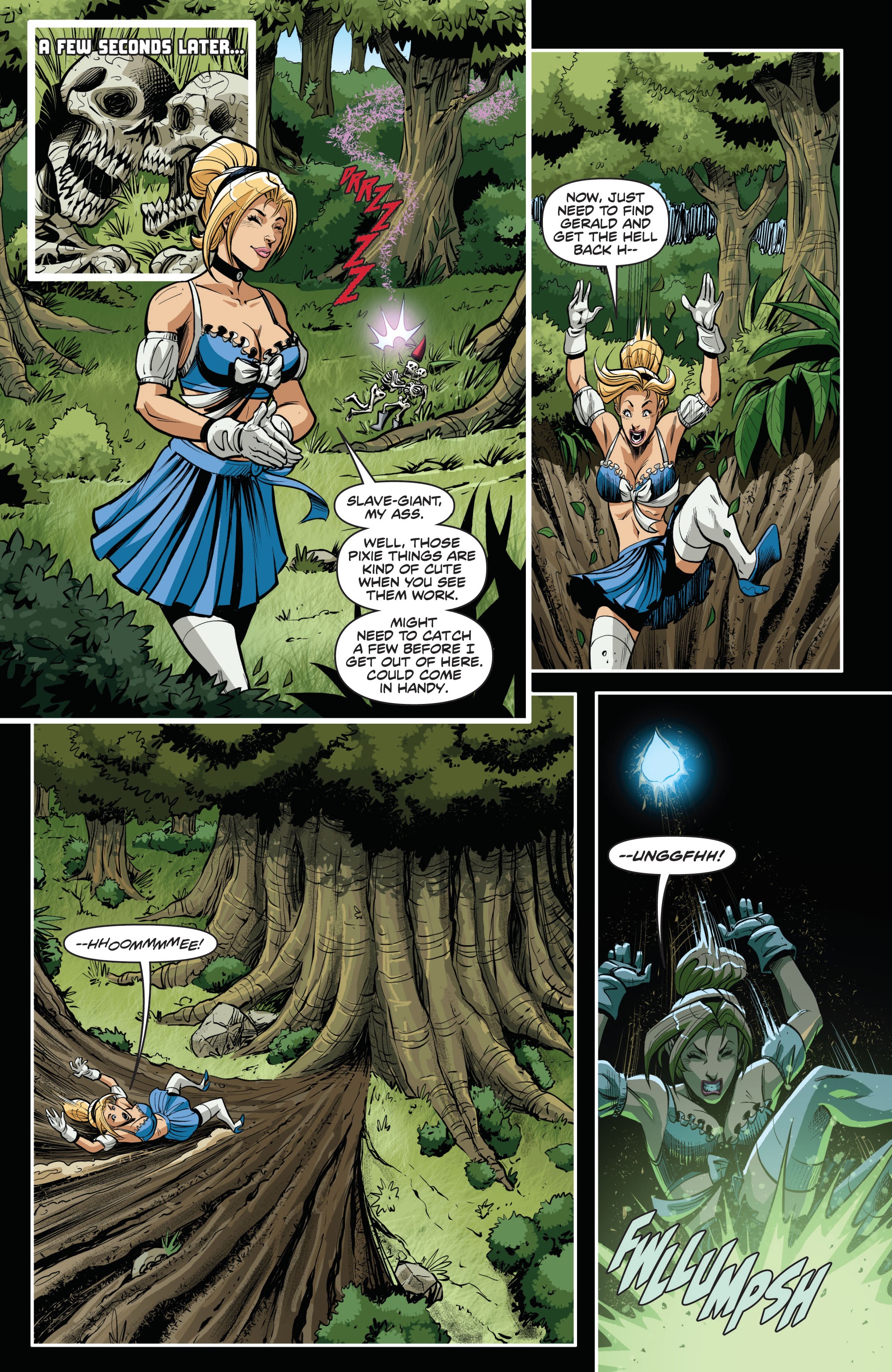Read online Grimm Spotlight: Cinderella vs The Tooth Fairy comic -  Issue # Full - 20