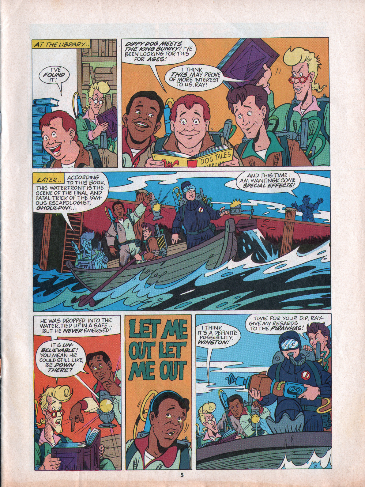 Read online The Real Ghostbusters comic -  Issue #76 - 5