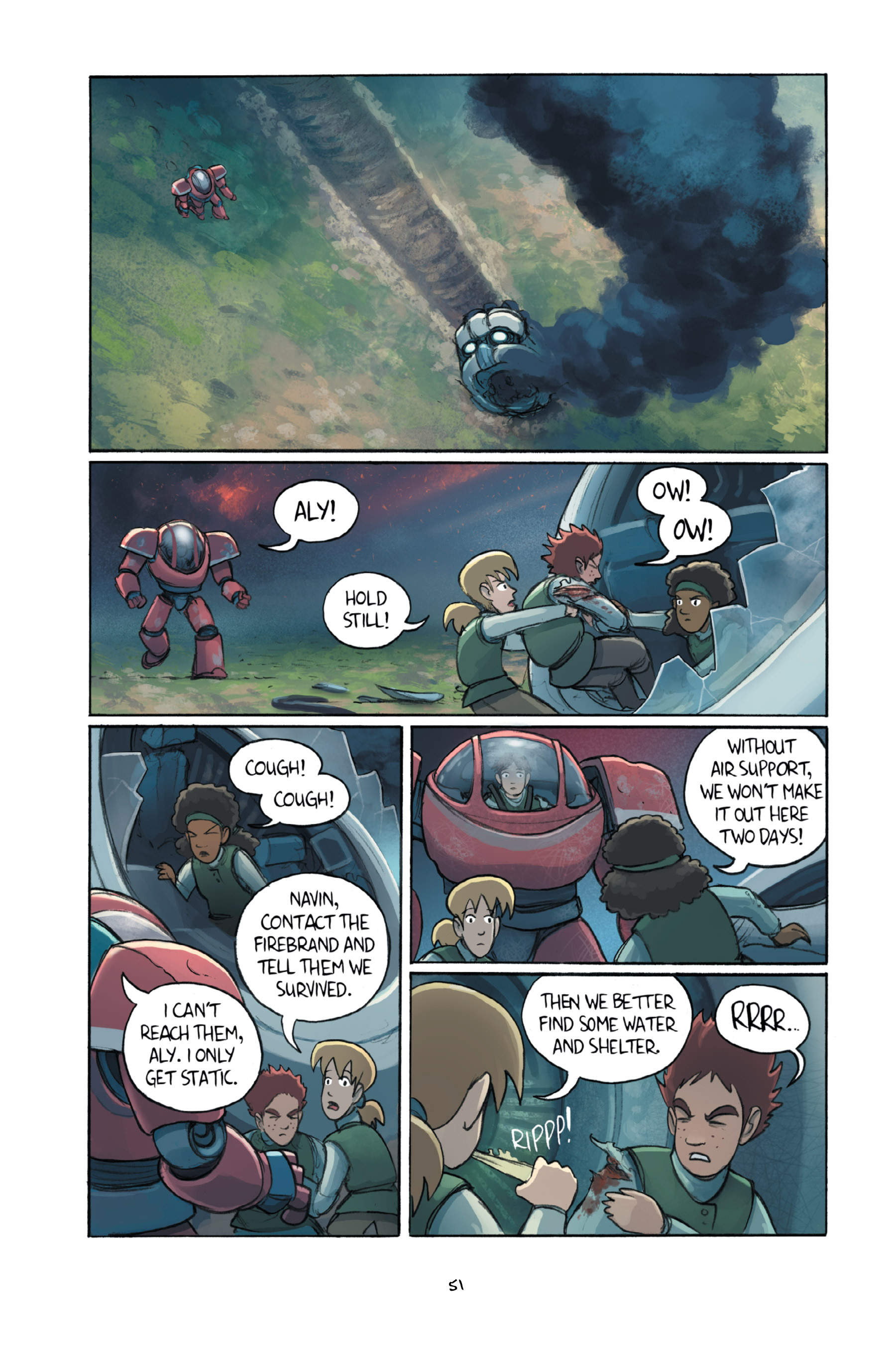 Read online Amulet comic -  Issue #6 - 53