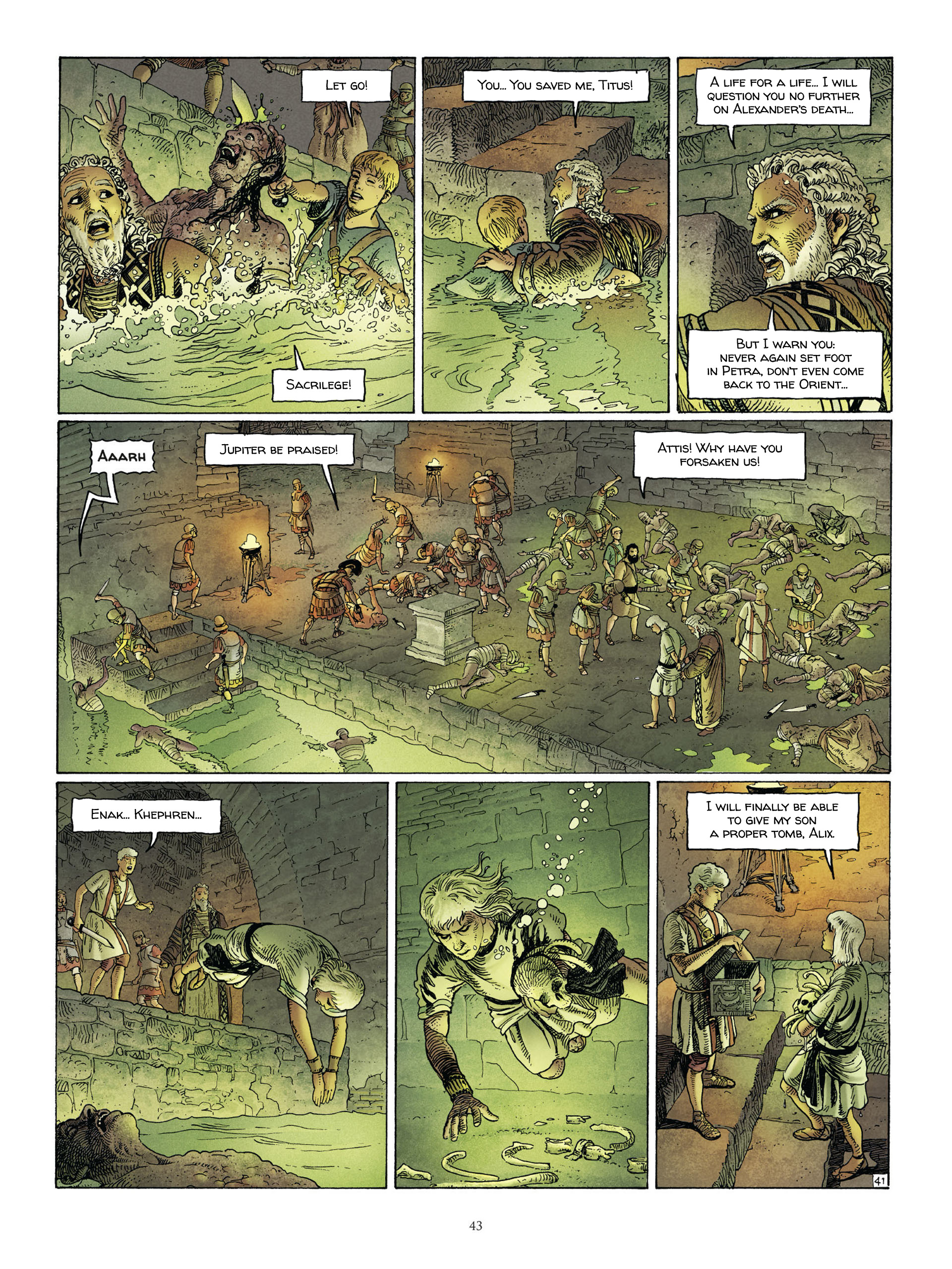 Read online Alix Senator comic -  Issue #9 - 45