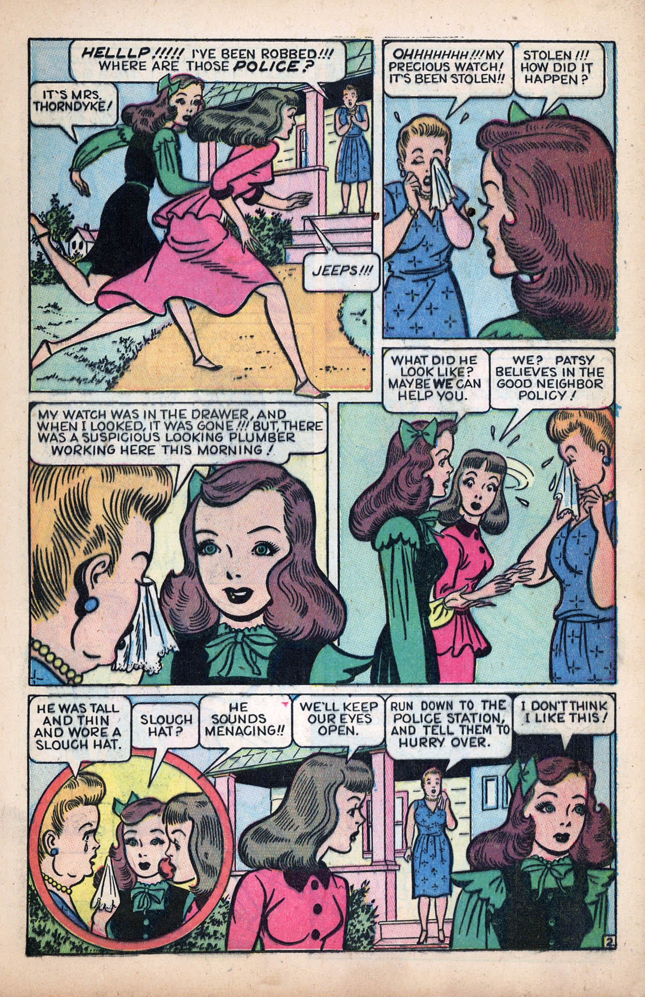 Read online Patsy Walker comic -  Issue #10 - 21