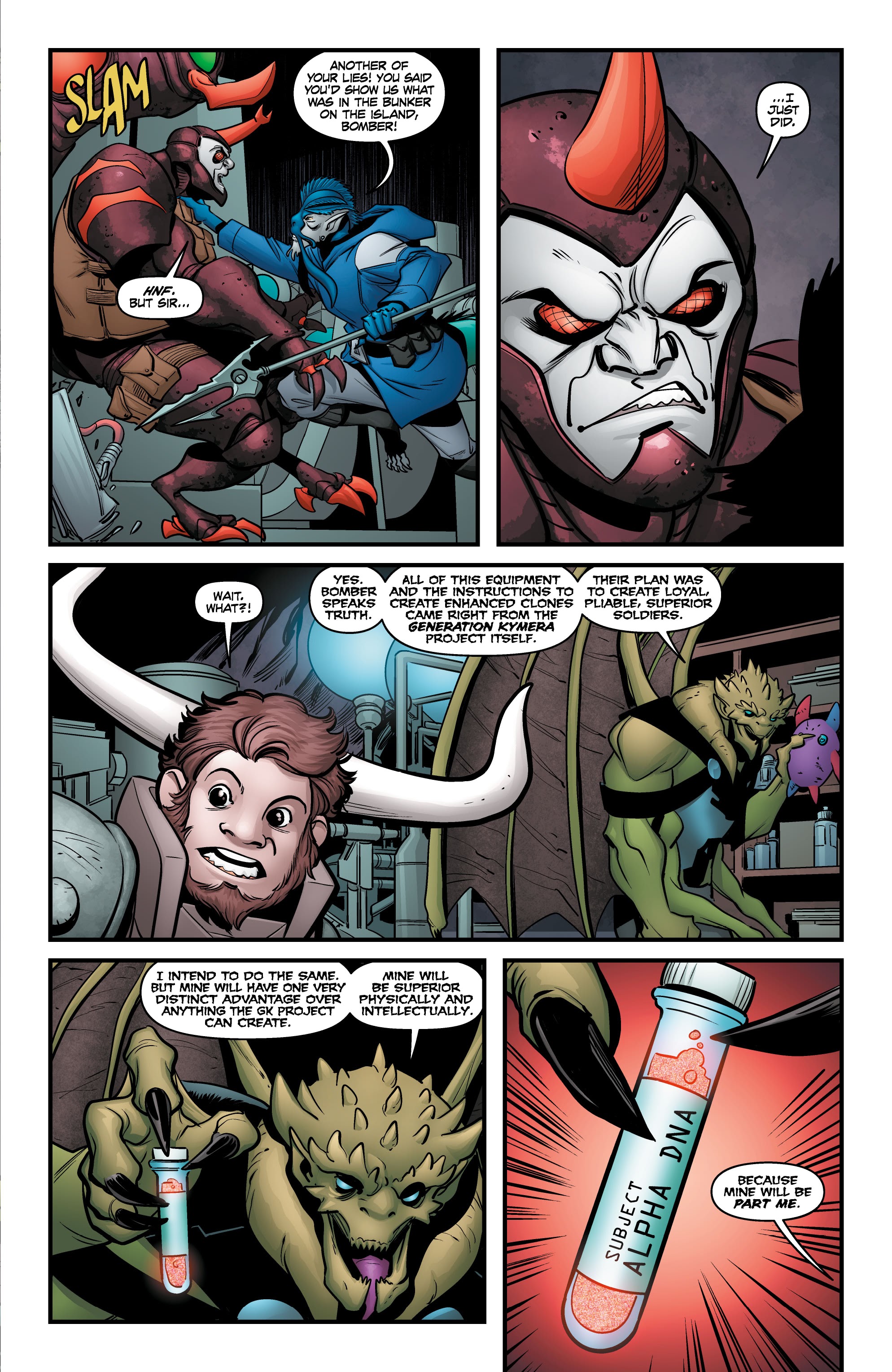 Read online Alter Nation: They Hide Hybrids comic -  Issue # TPB - 34