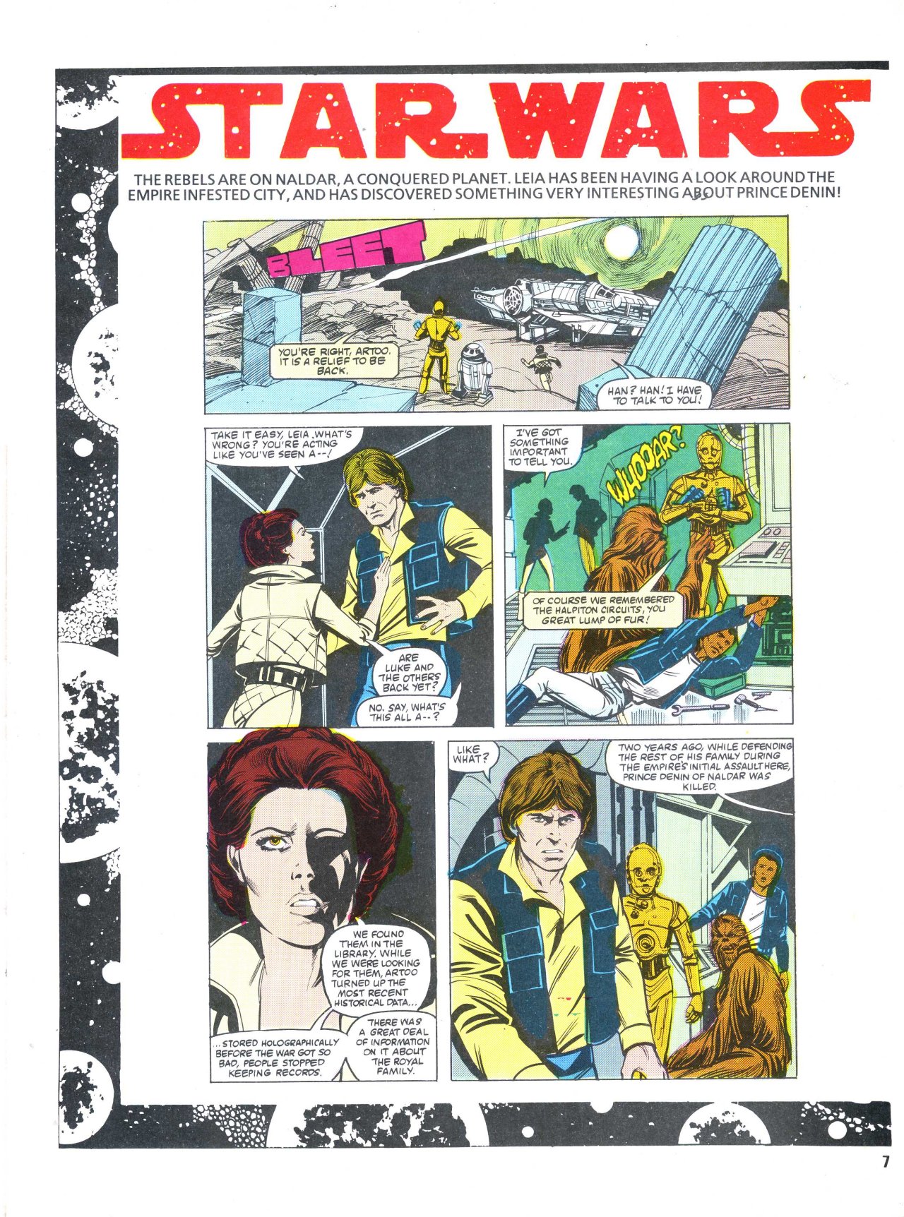 Read online Return of the Jedi comic -  Issue #88 - 7