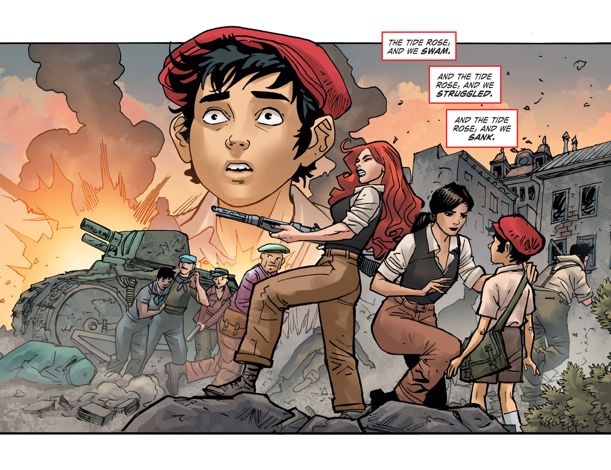 Read online Bombshells: United comic -  Issue #13 - 14