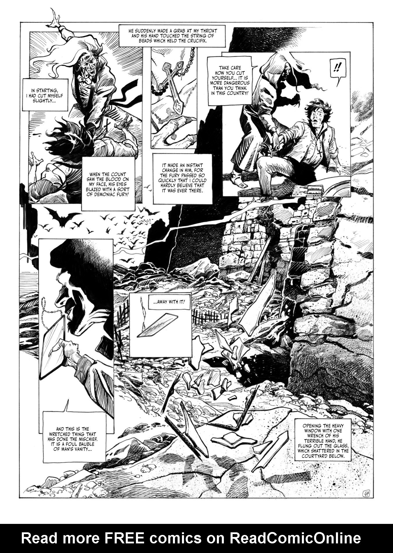 Read online Bram Stoker's Dracula by Georges Bess comic -  Issue # TPB (Part 1) - 46