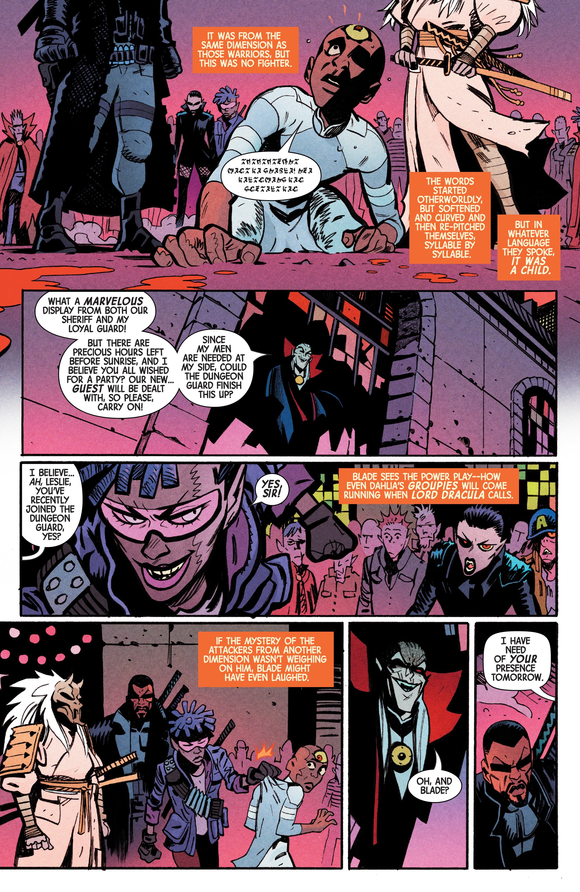 Read online Death of Doctor Strange: One-Shots comic -  Issue # Blade - 12