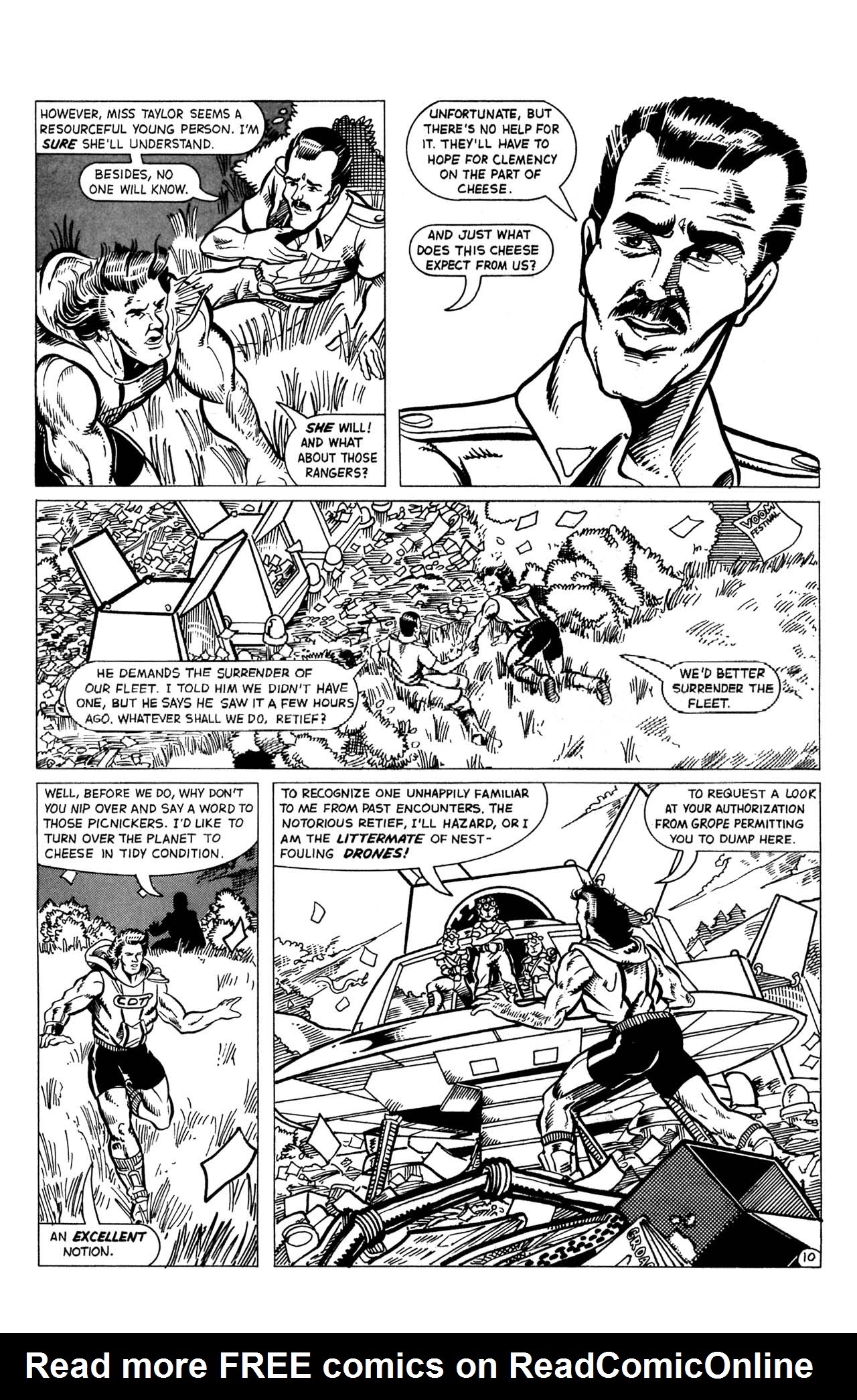 Read online Retief: The Garbage Invasion comic -  Issue # Full - 13