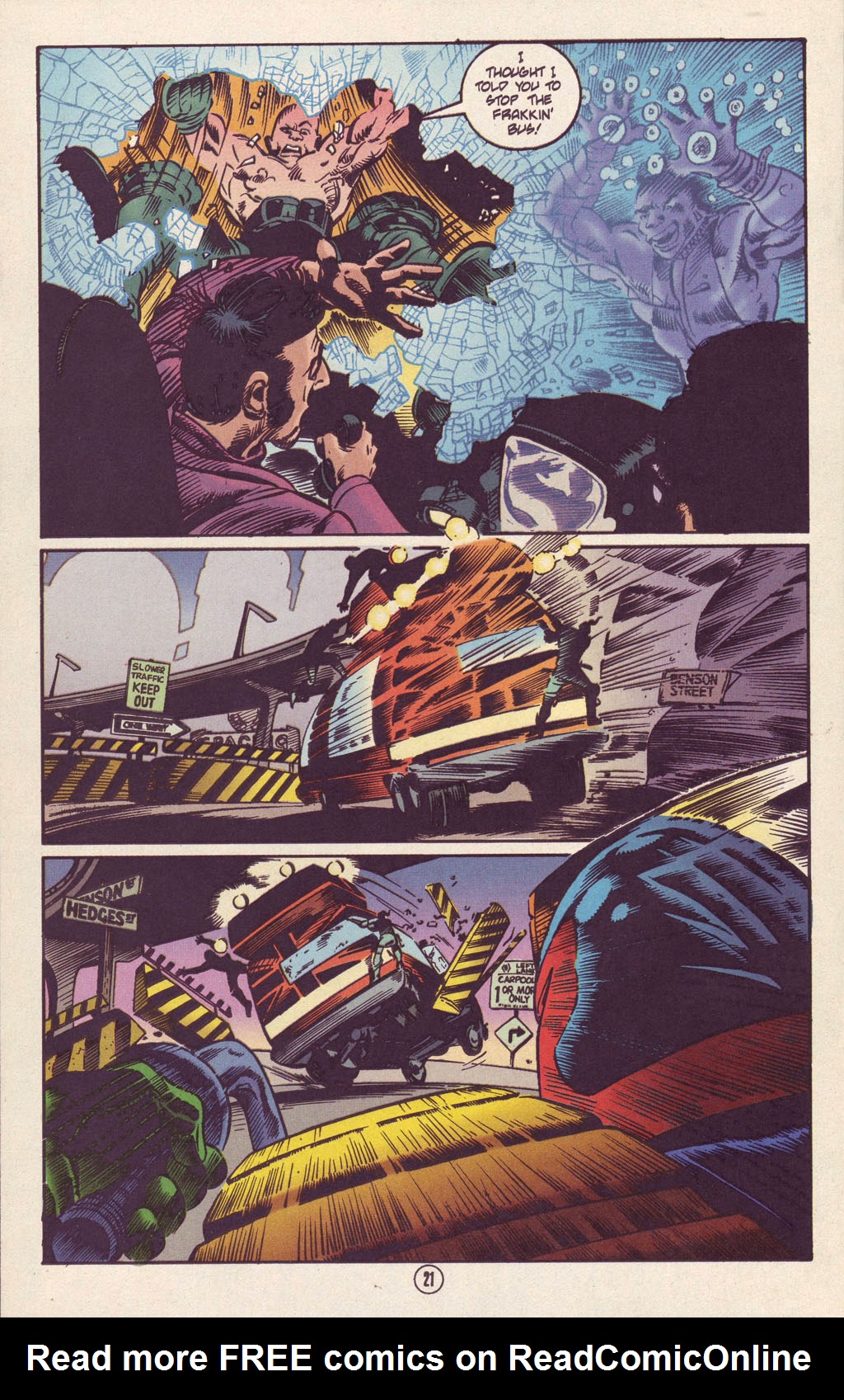 Read online Judge Dredd: Legends of the Law comic -  Issue #1 - 21