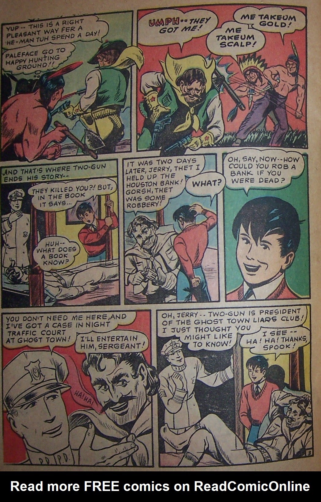 Read online Spook comic -  Issue #27 - 30