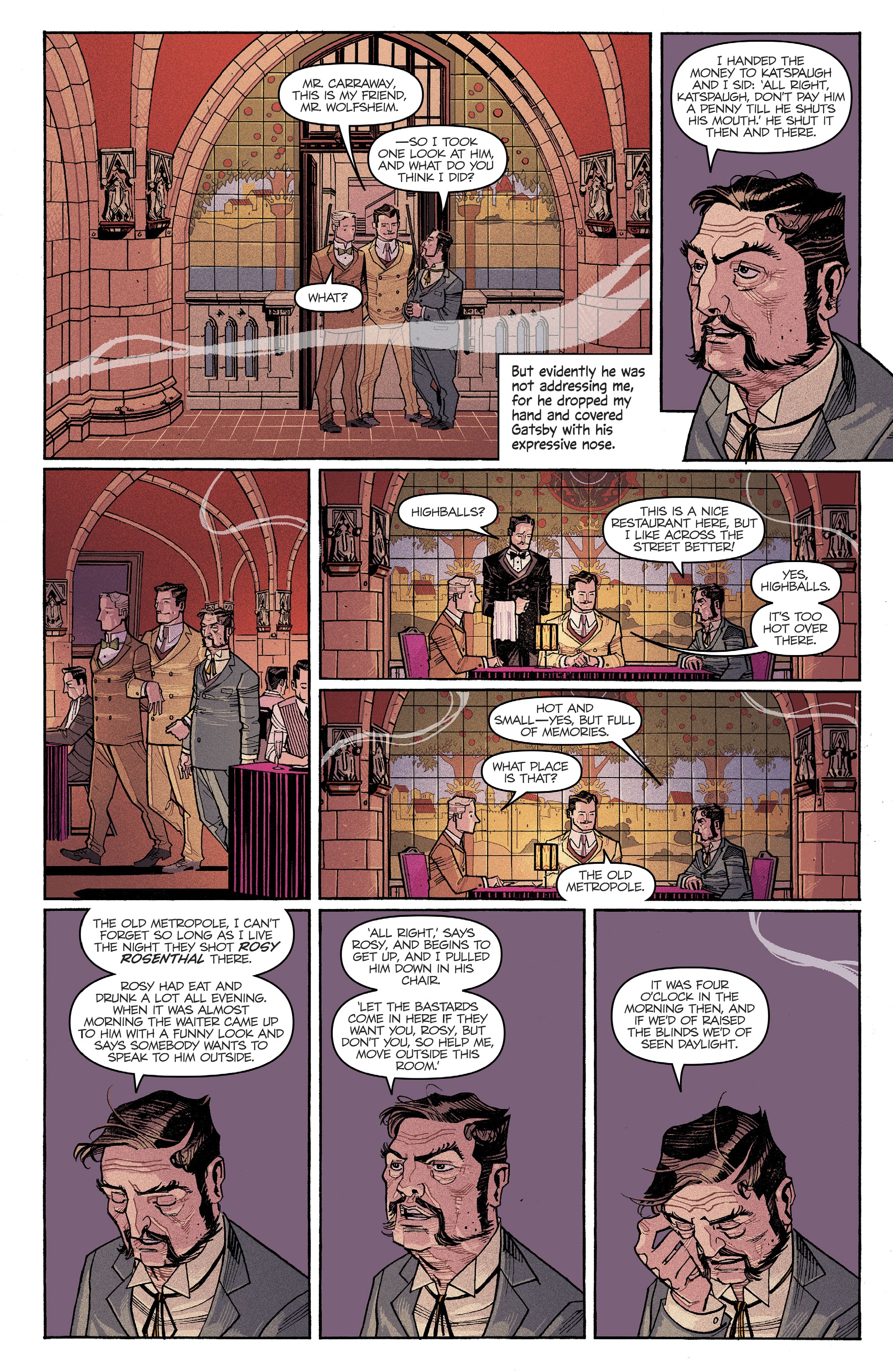 Read online The Great Gatsby comic -  Issue #3 - 11