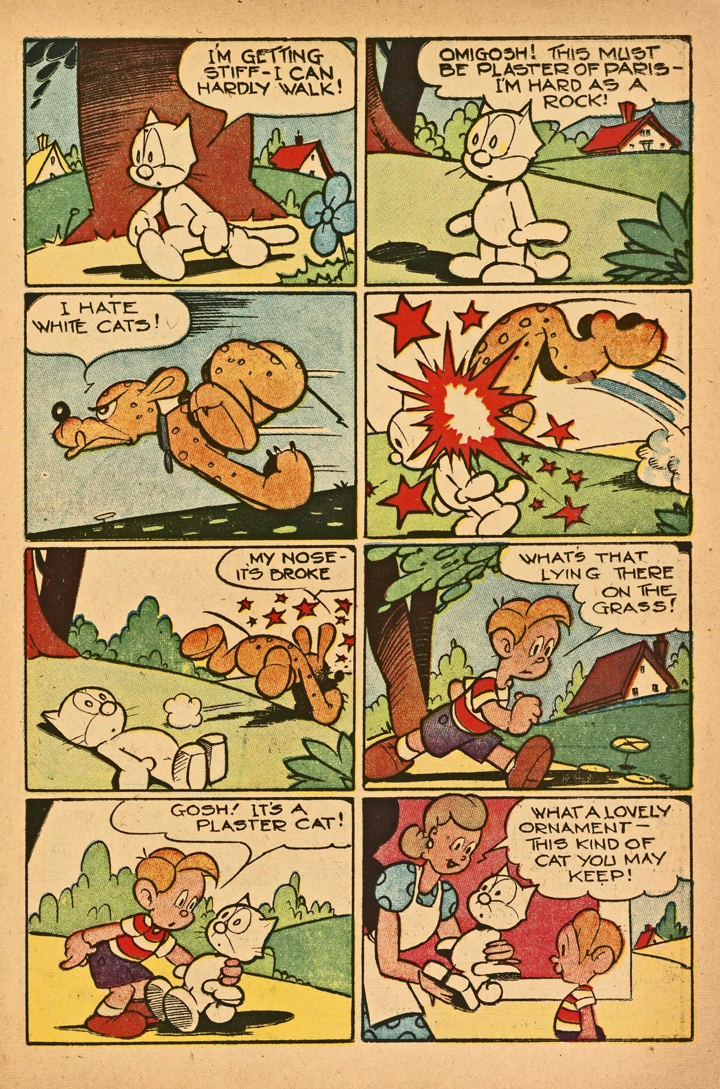 Read online Felix the Cat (1951) comic -  Issue #45 - 17