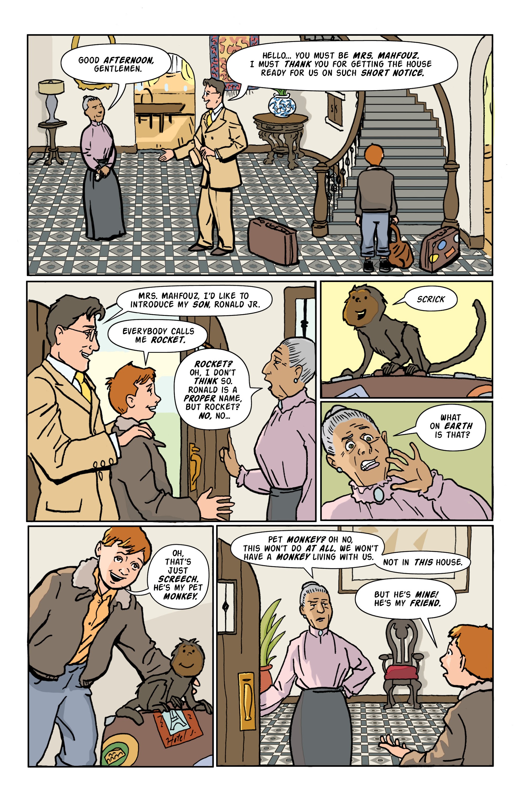 Read online Rocket Robinson and the Pharaoh's Fortune comic -  Issue # TPB (Part 1) - 22