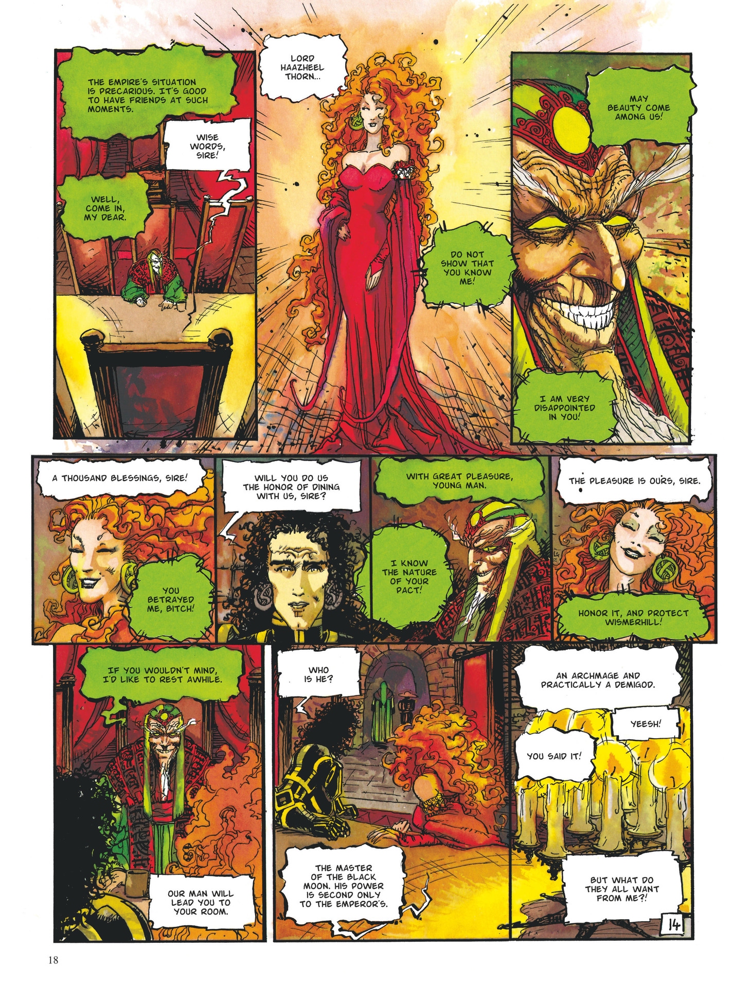 Read online The Black Moon Chronicles comic -  Issue #4 - 16