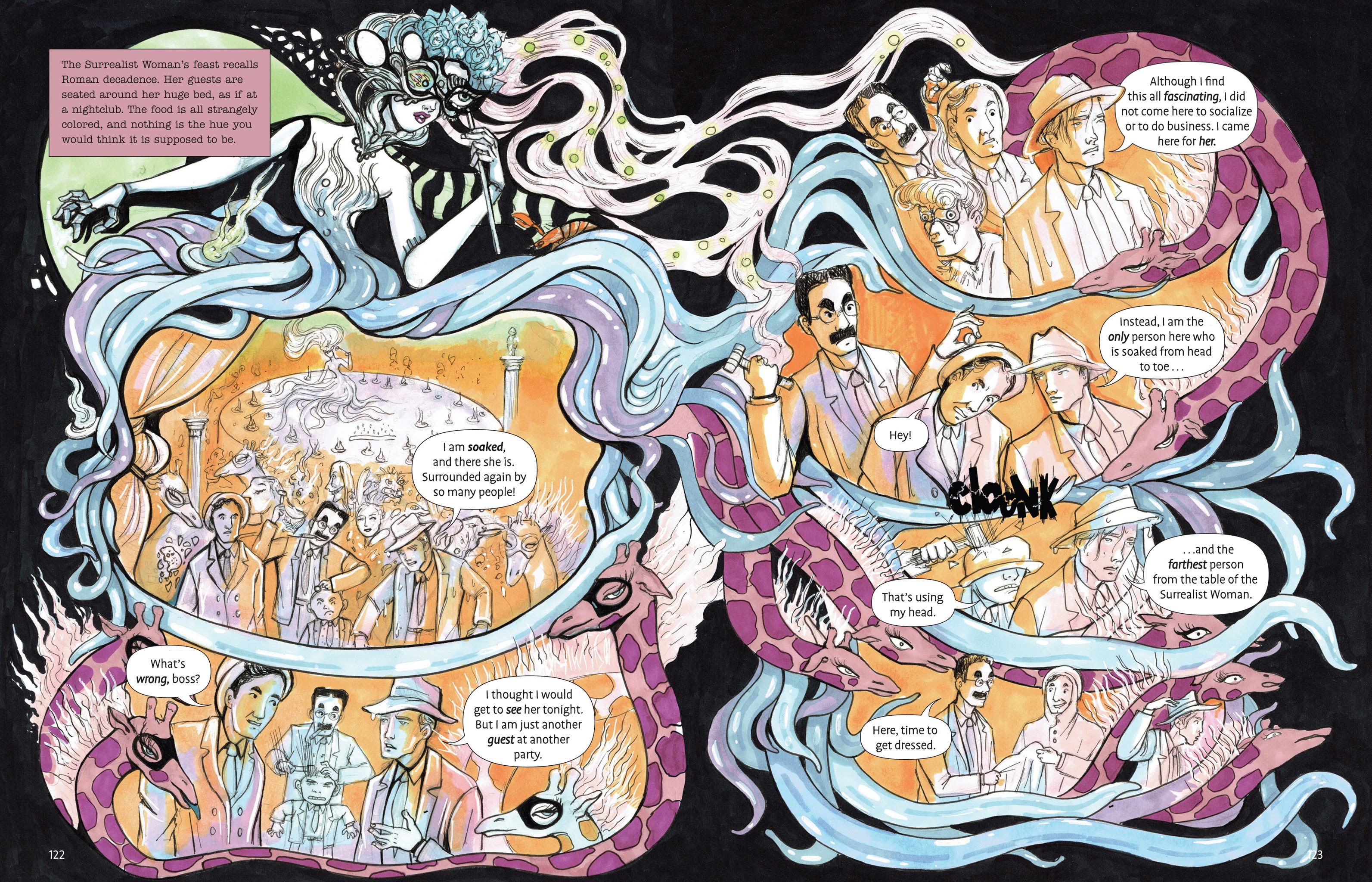 Read online Giraffes on Horseback Salad: Salvador Dali, the Marx Brothers, and the Strangest Movie Never Made comic -  Issue # TPB (Part 2) - 11
