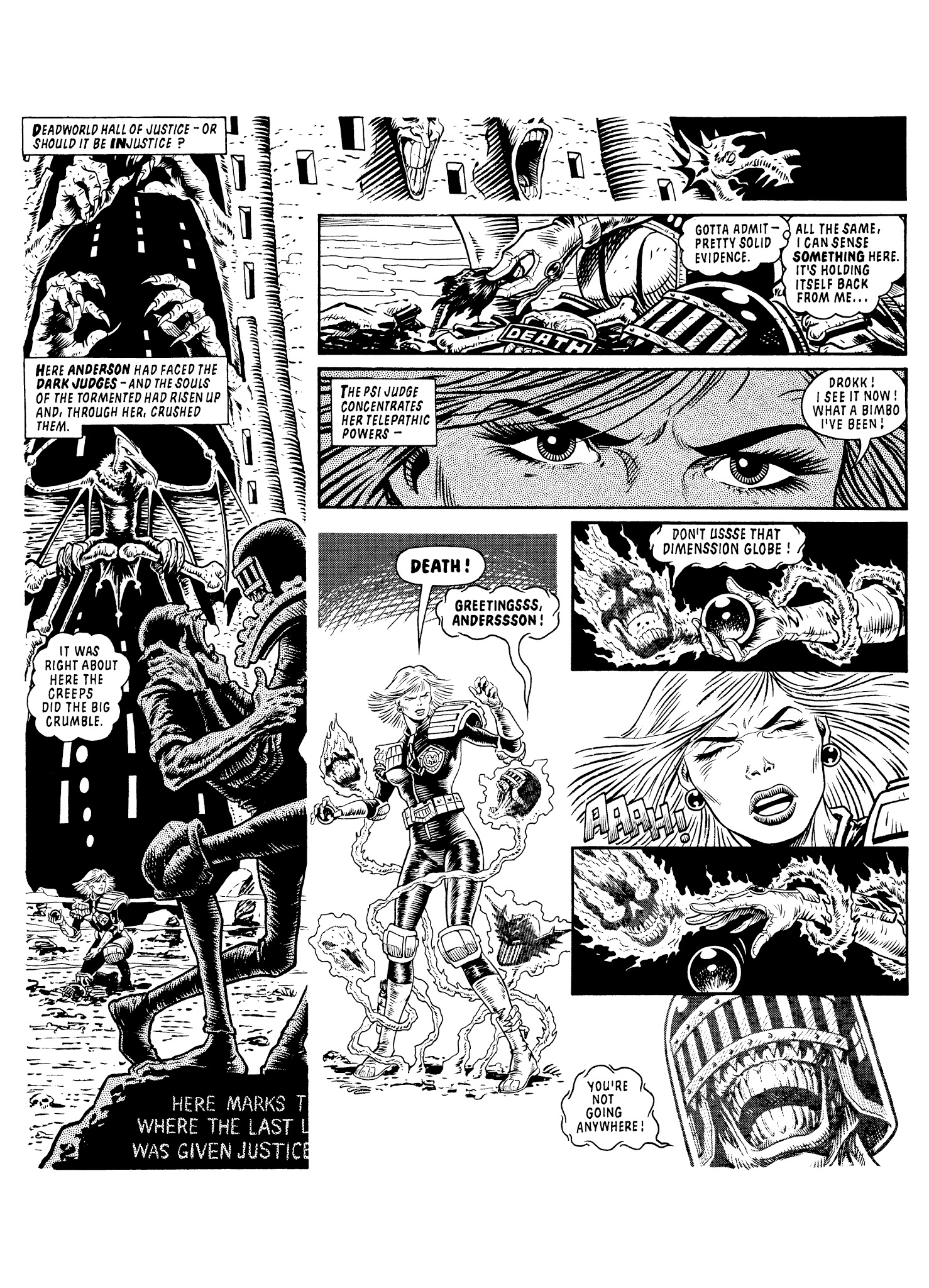 Read online Judge Anderson: The Psi Files comic -  Issue # TPB 1 - 18