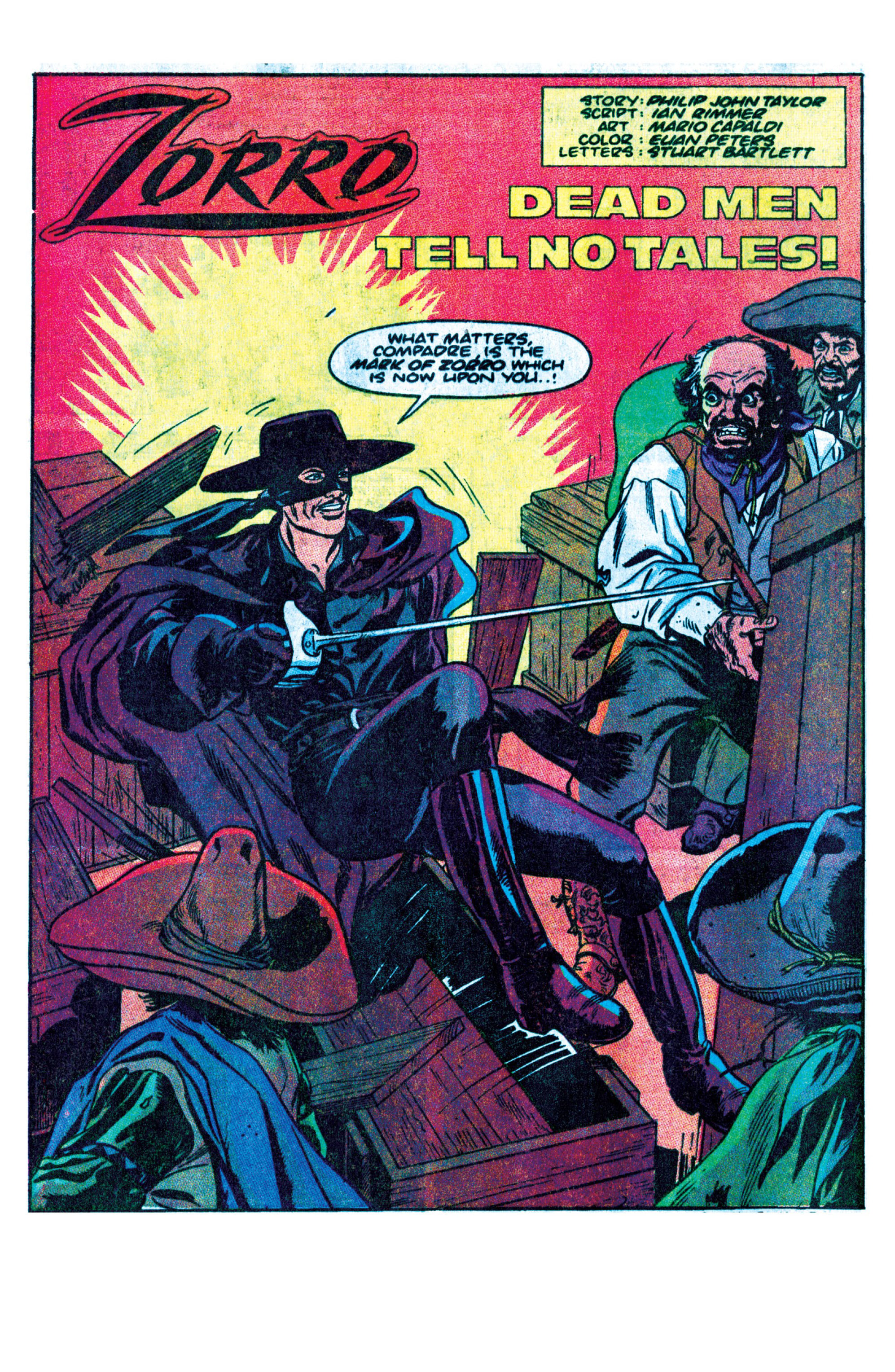 Read online Zorro New World comic -  Issue #3 - 4