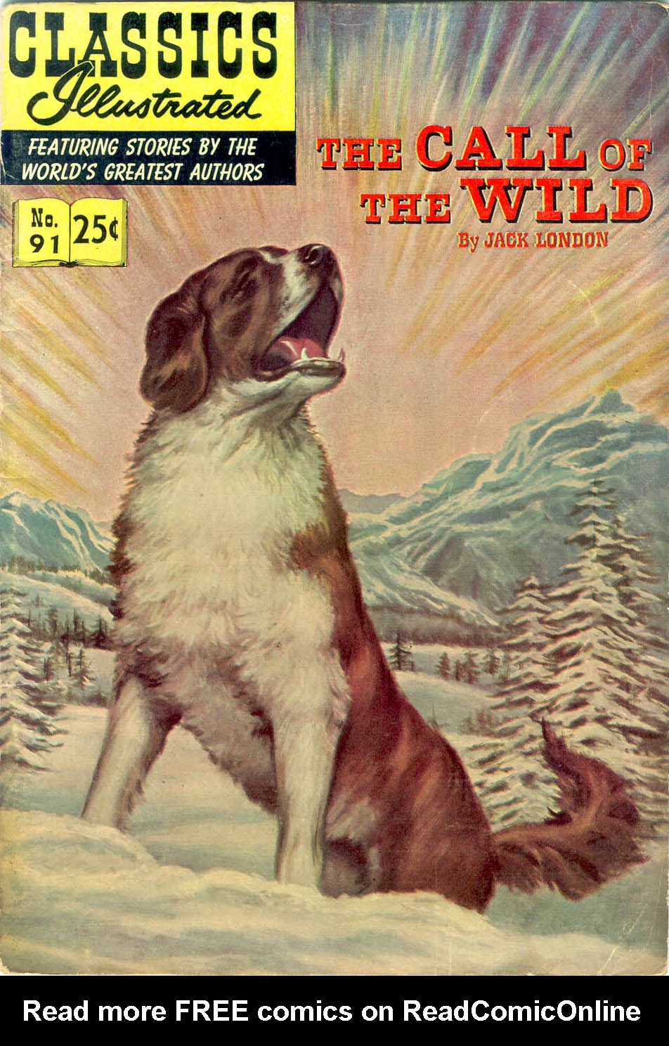 Read online Classics Illustrated comic -  Issue #91 - 1