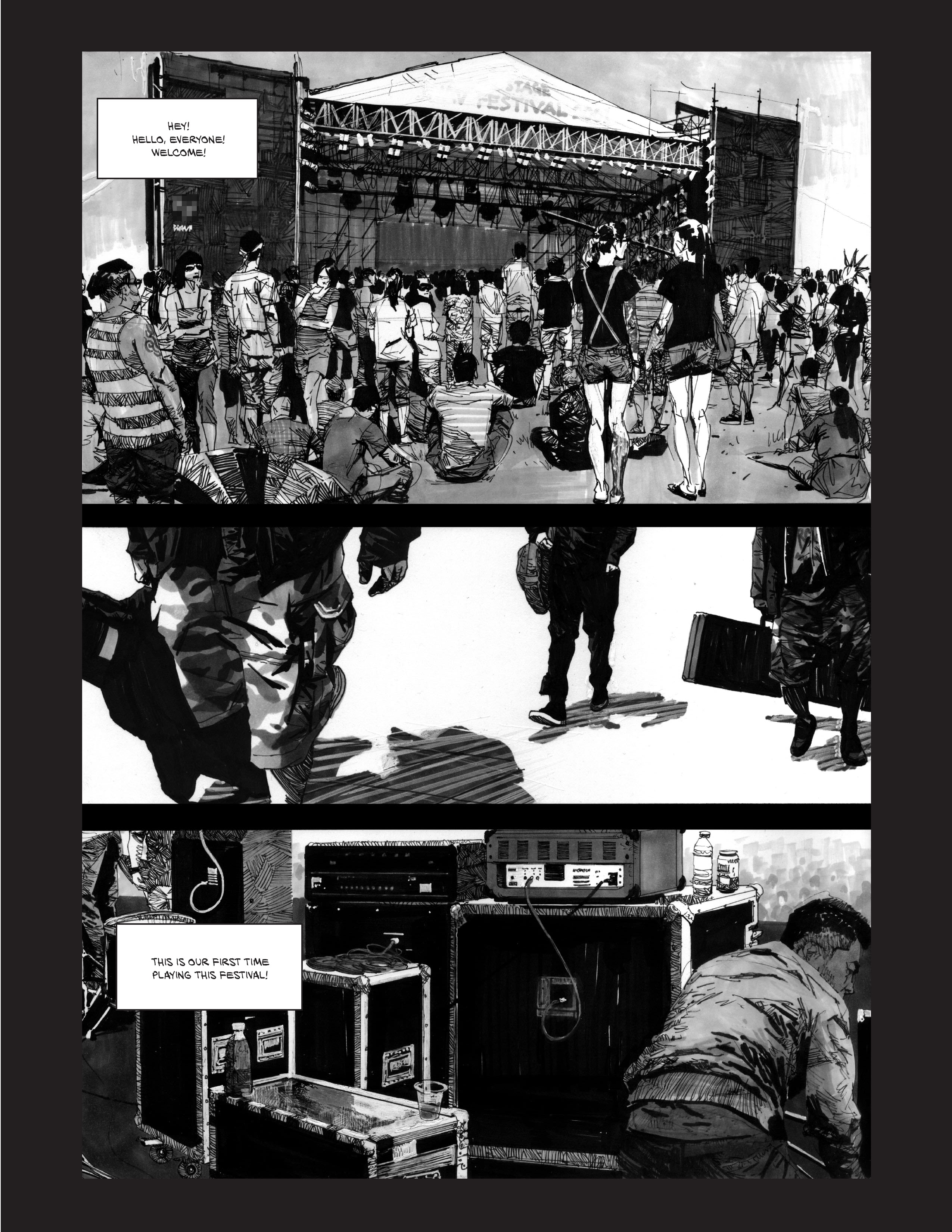 Read online Hard Melody comic -  Issue #1 - 5