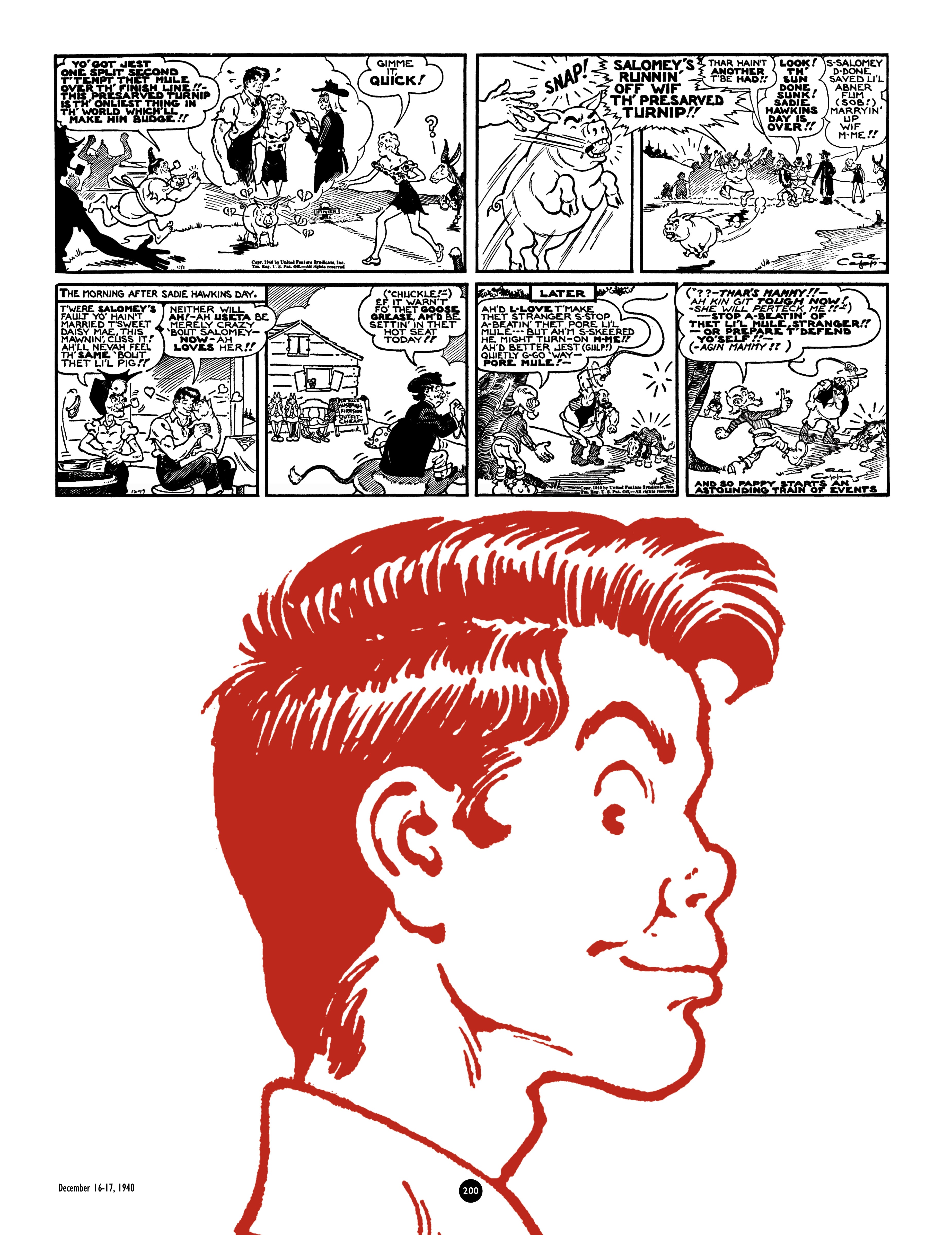 Read online Al Capp's Li'l Abner Complete Daily & Color Sunday Comics comic -  Issue # TPB 3 (Part 3) - 2