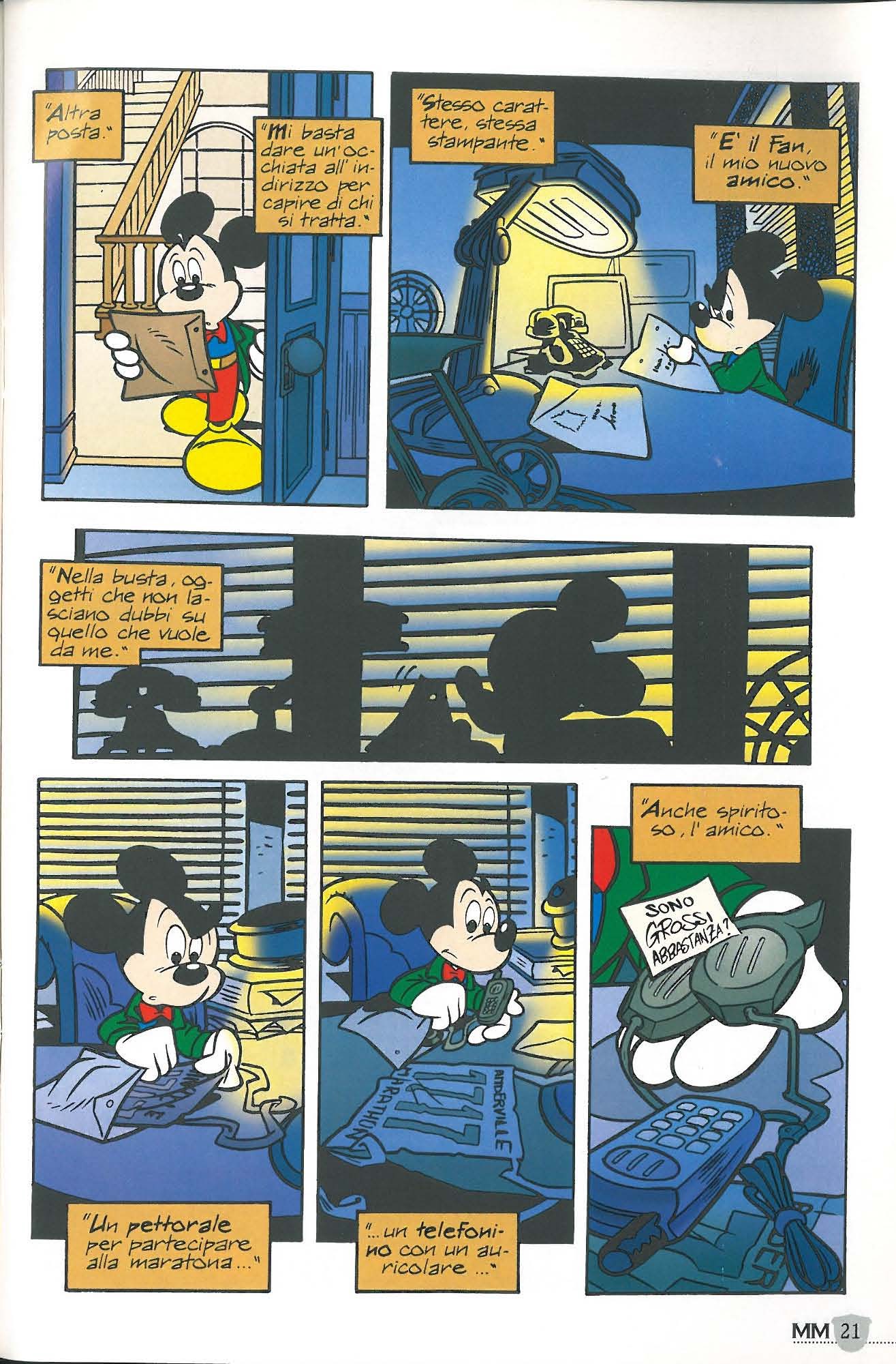 Read online Mickey Mouse Mystery Magazine comic -  Issue #9 - 21