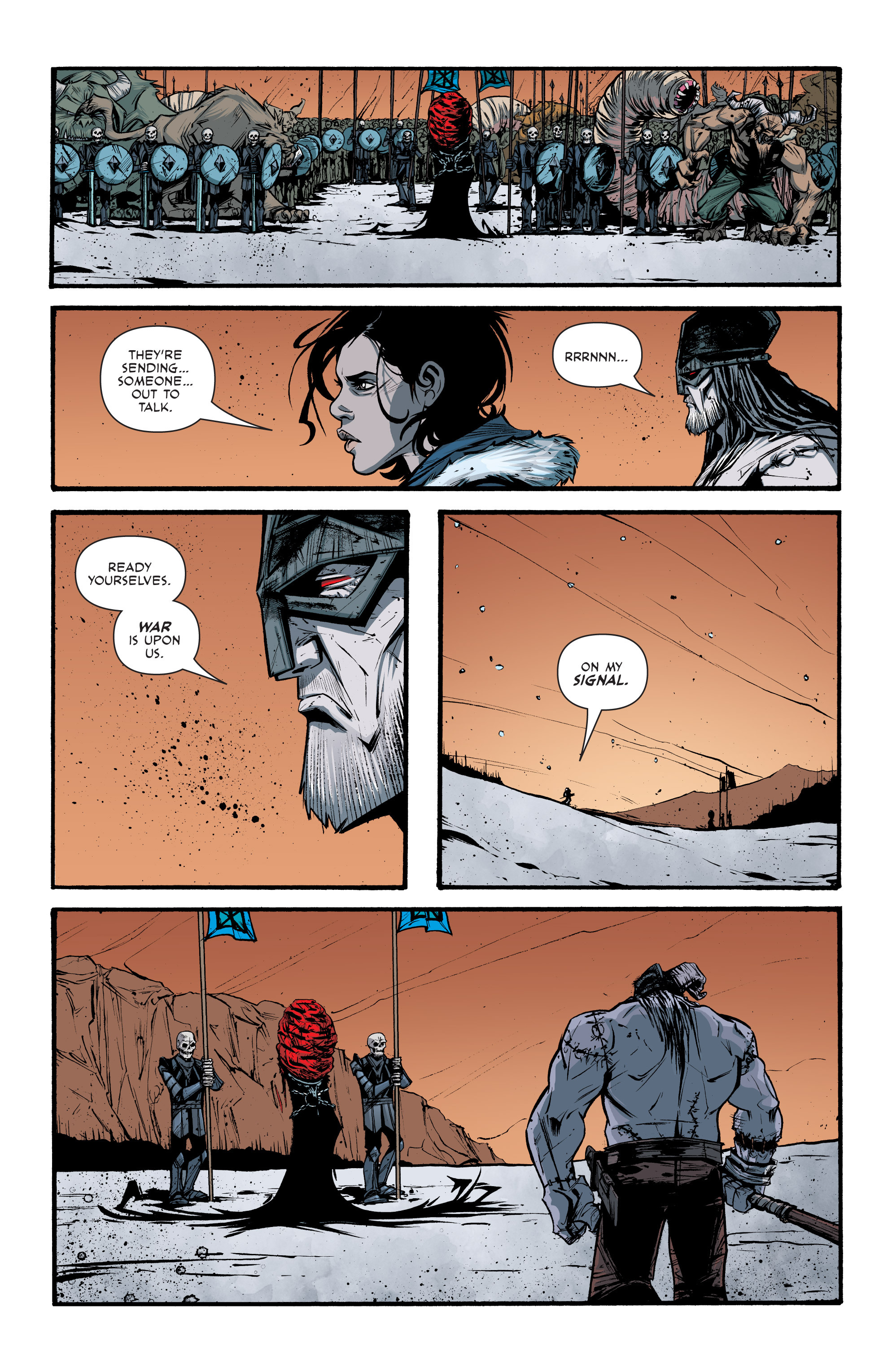 Read online Helheim comic -  Issue #4 - 18