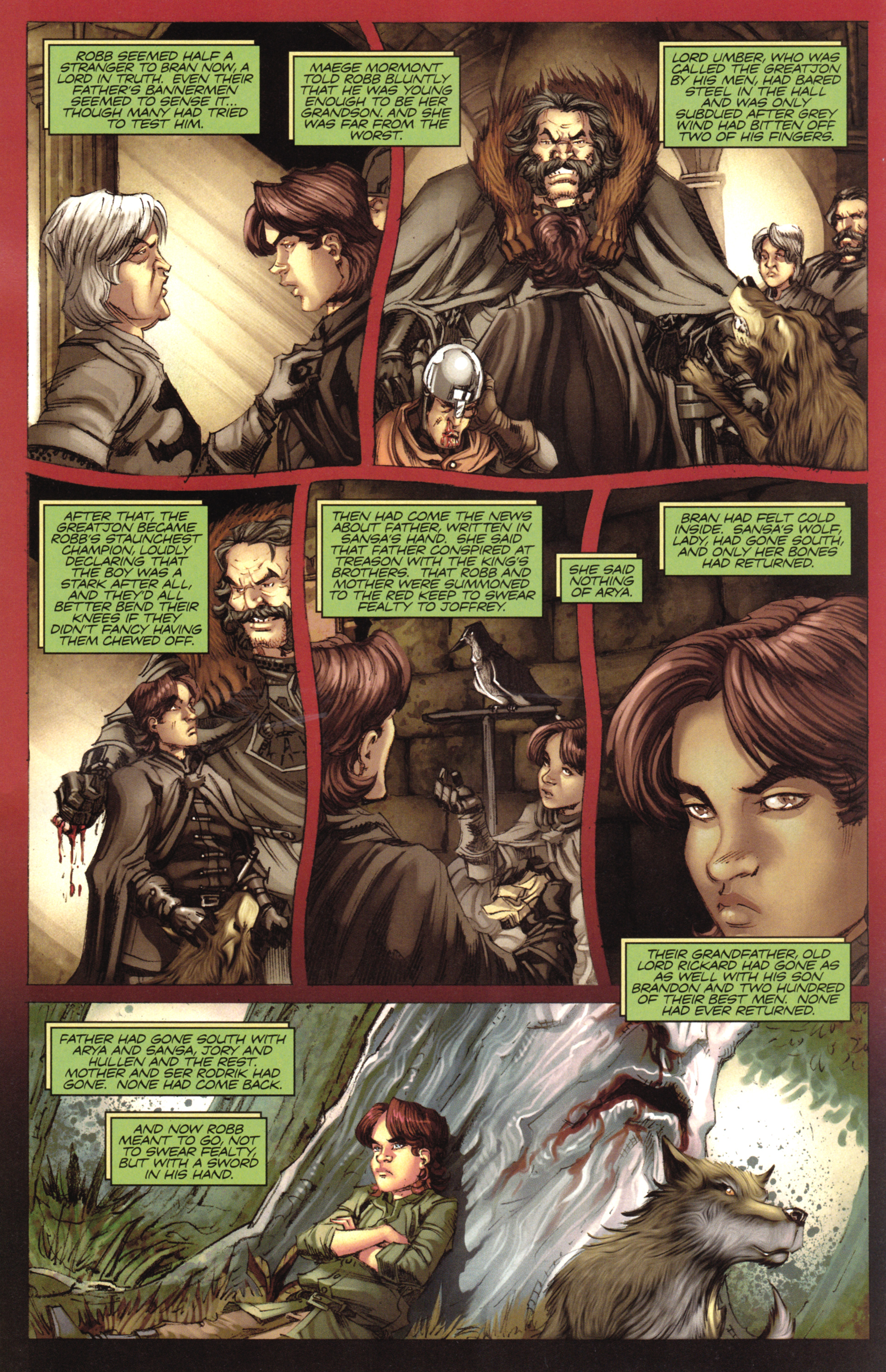 Read online A Game Of Thrones comic -  Issue #17 - 18