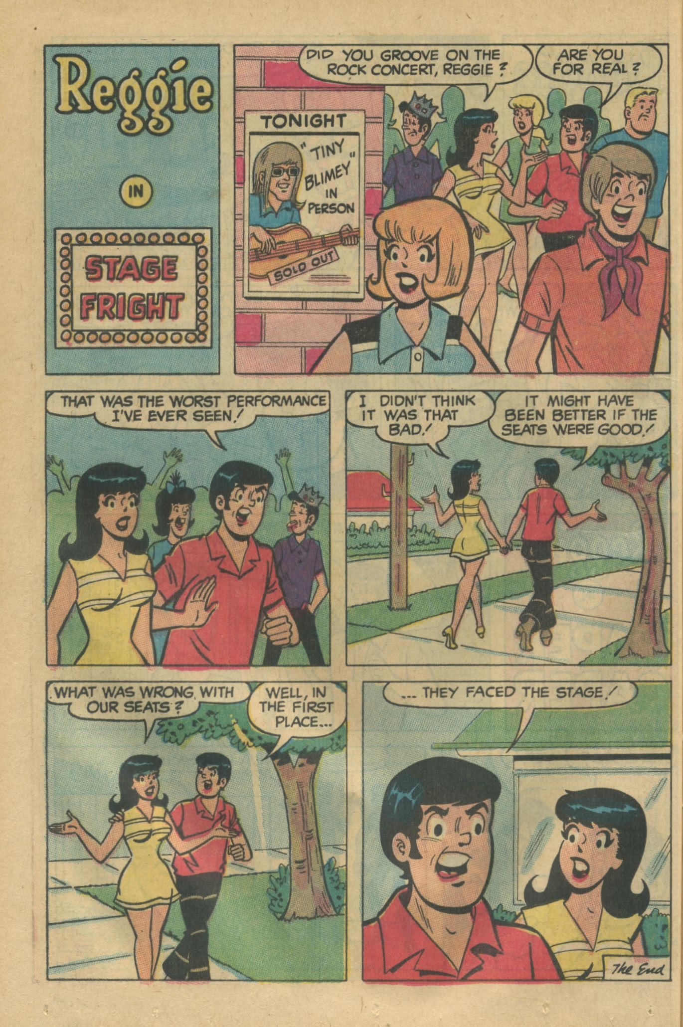 Read online Reggie's Wise Guy Jokes comic -  Issue #10 - 46