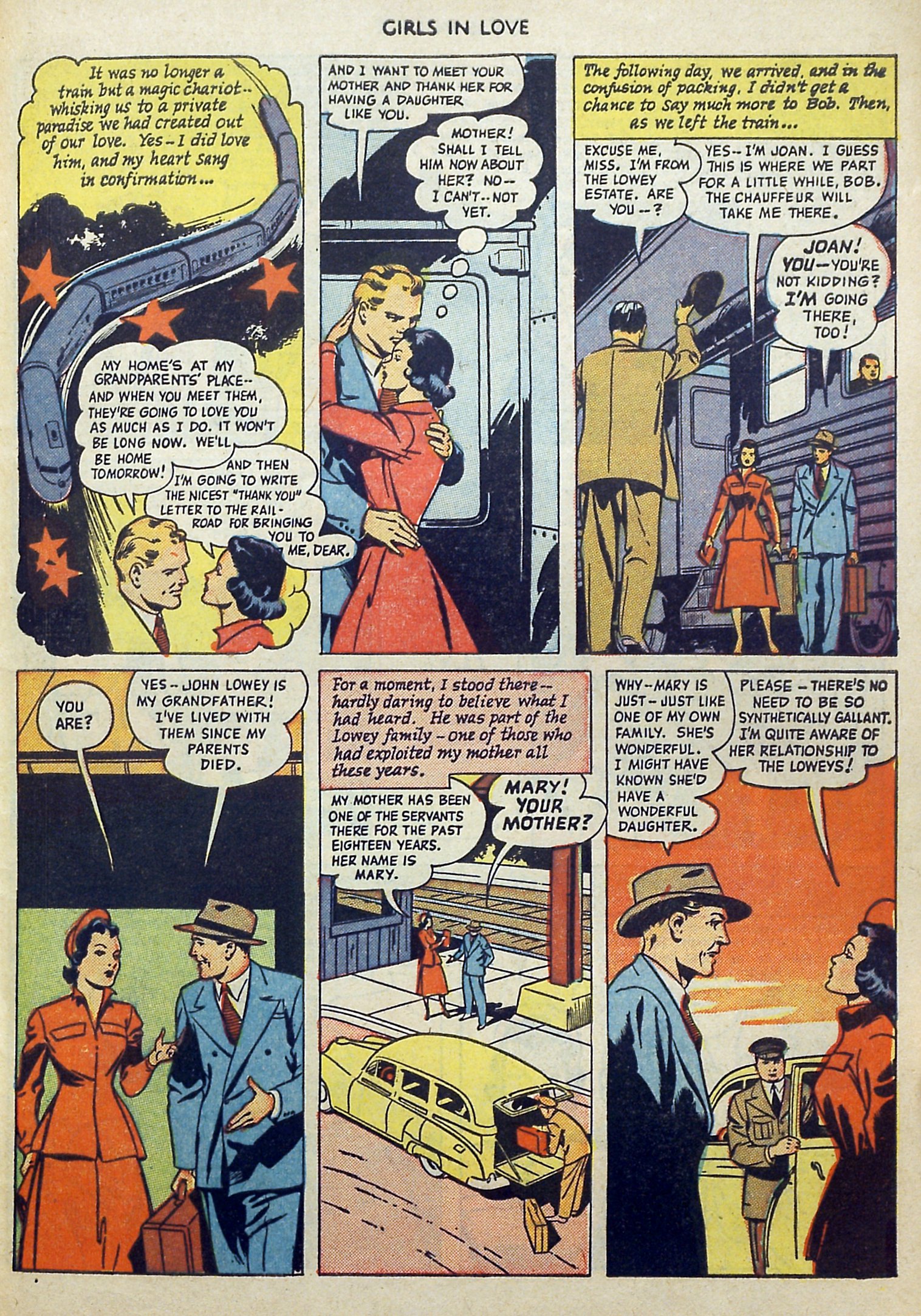 Read online Girls in Love (1950) comic -  Issue #1 - 27