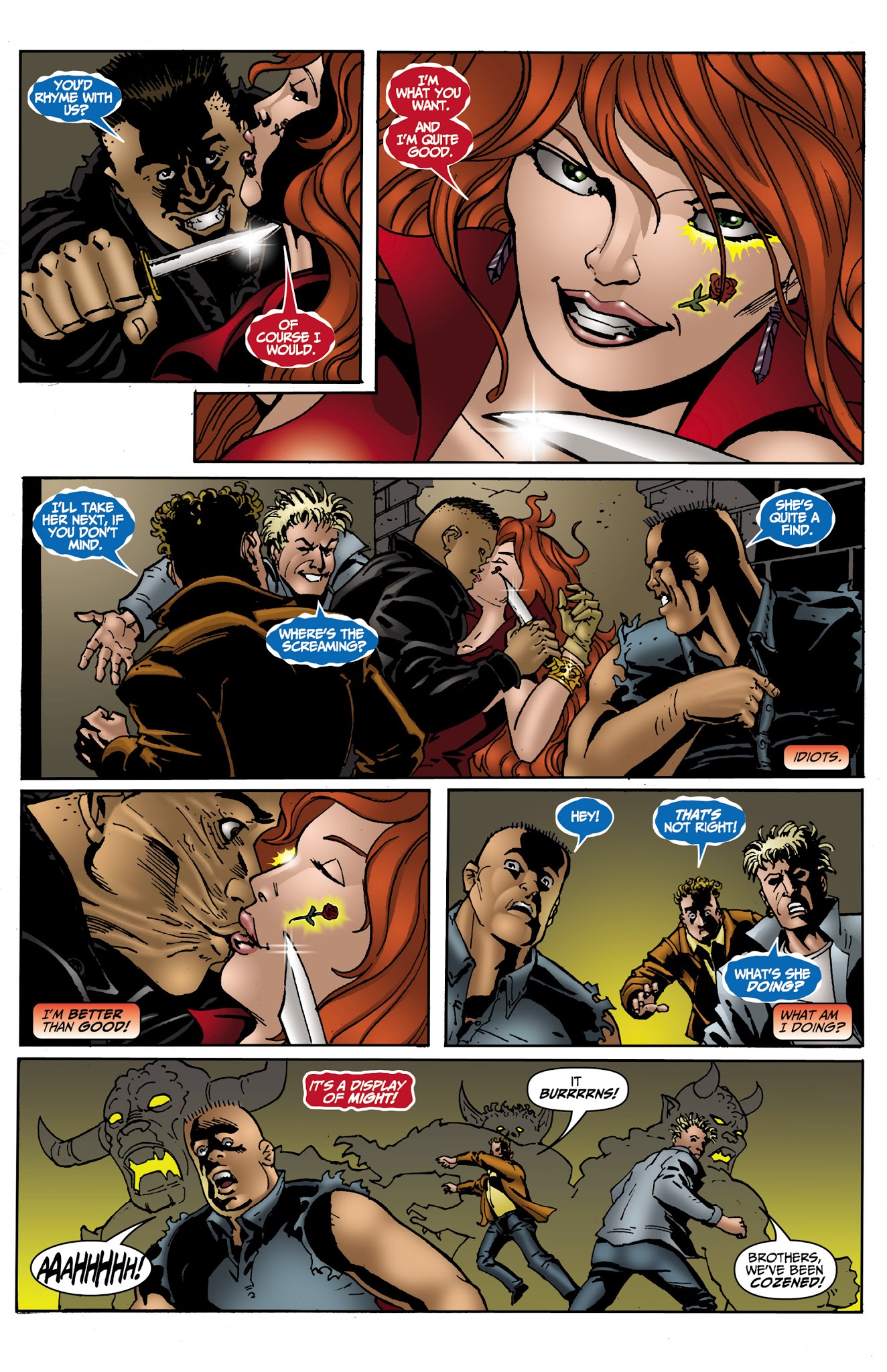 Read online The Black Enchantress comic -  Issue #3 - 17