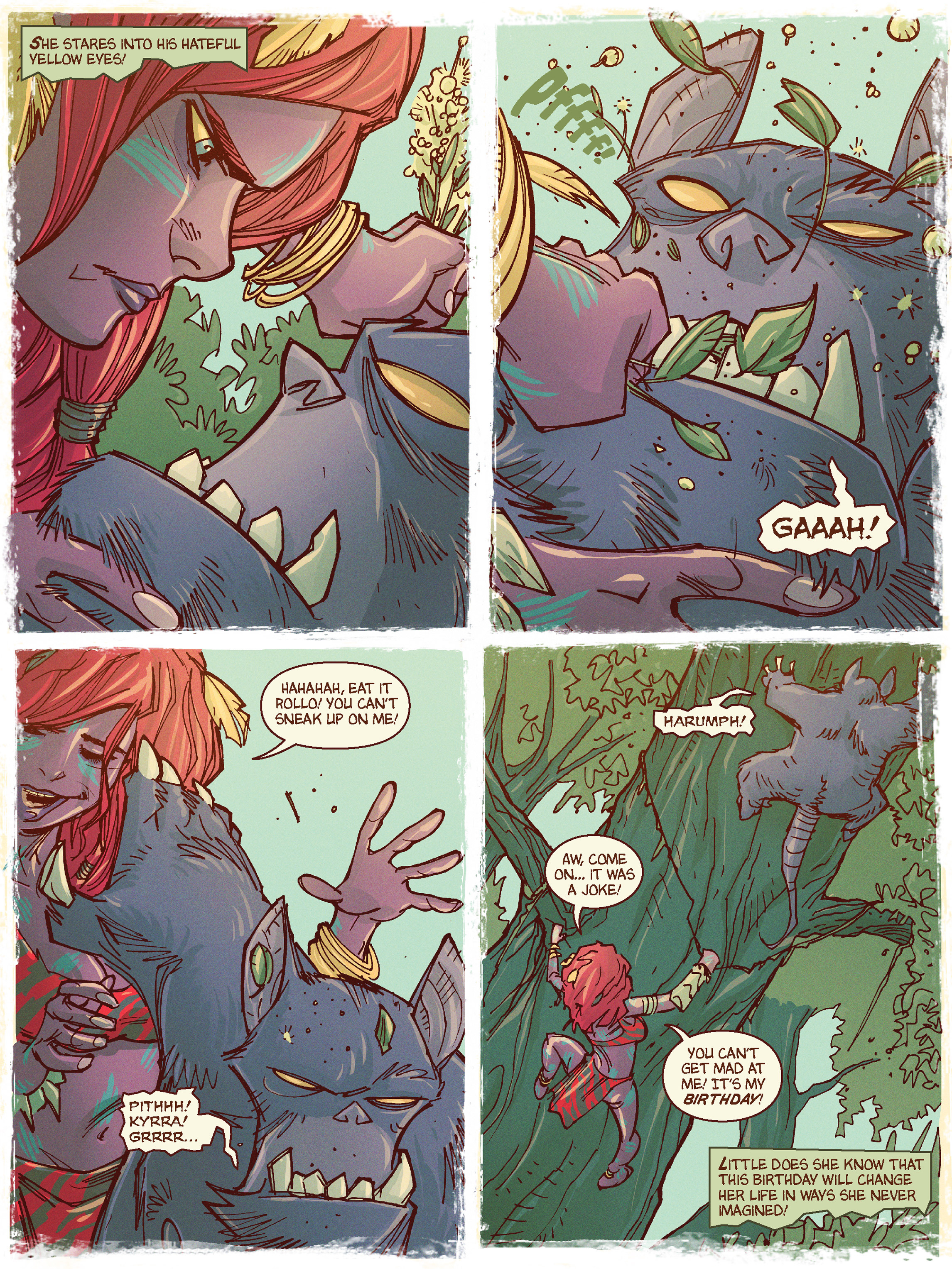 Read online Kyrra: Alien Jungle Girl comic -  Issue #1 - 6
