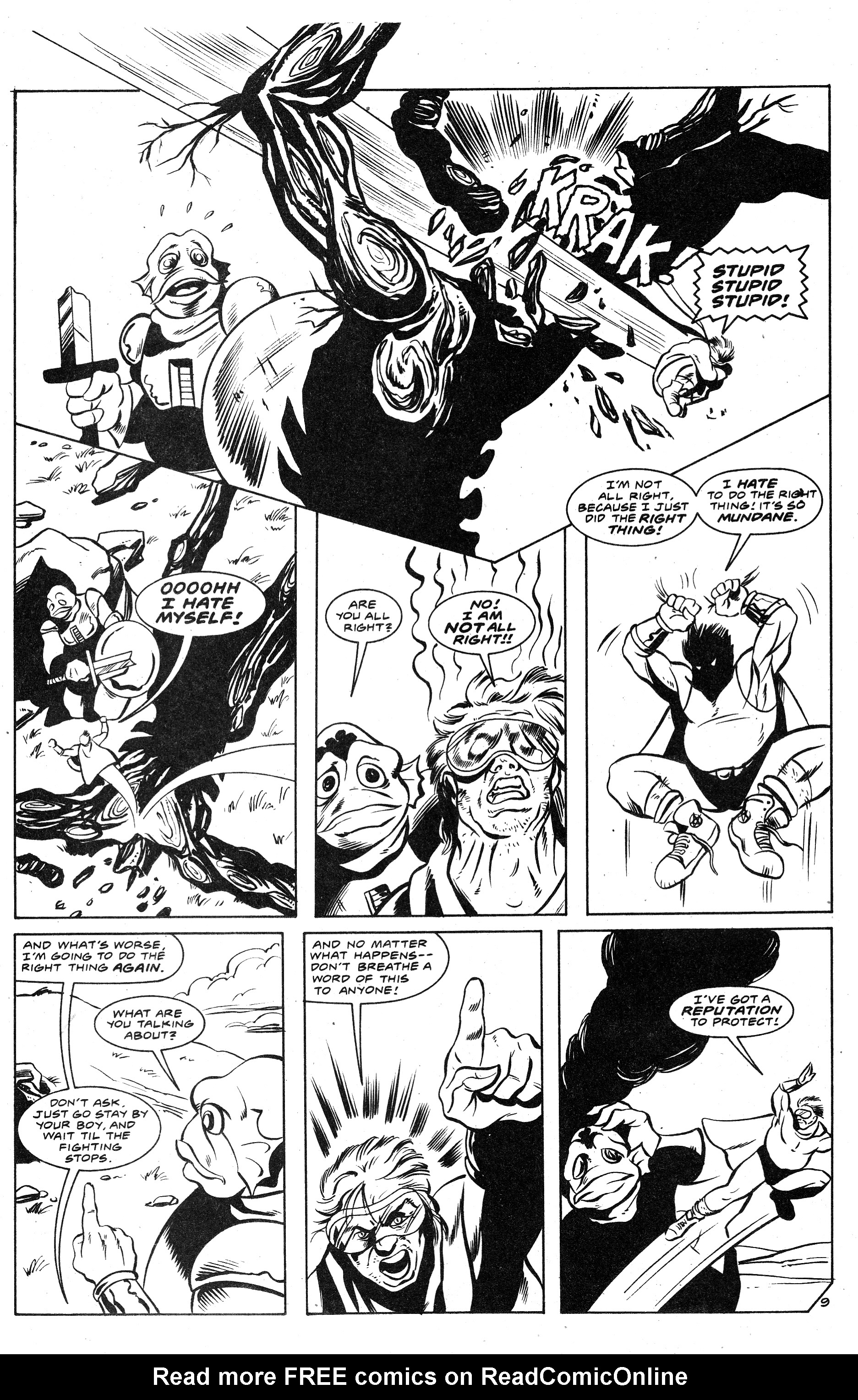 Read online Ex-Mutants: The Shattered Earth Chronicles comic -  Issue #10 - 11