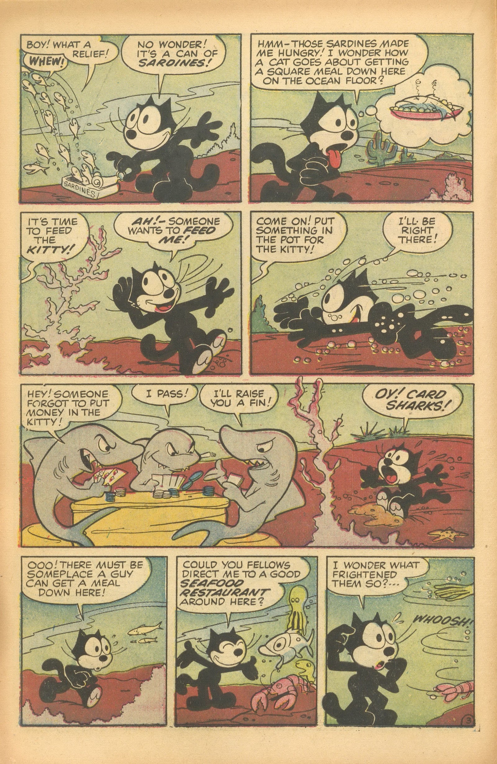 Read online Felix the Cat (1955) comic -  Issue #65 - 14