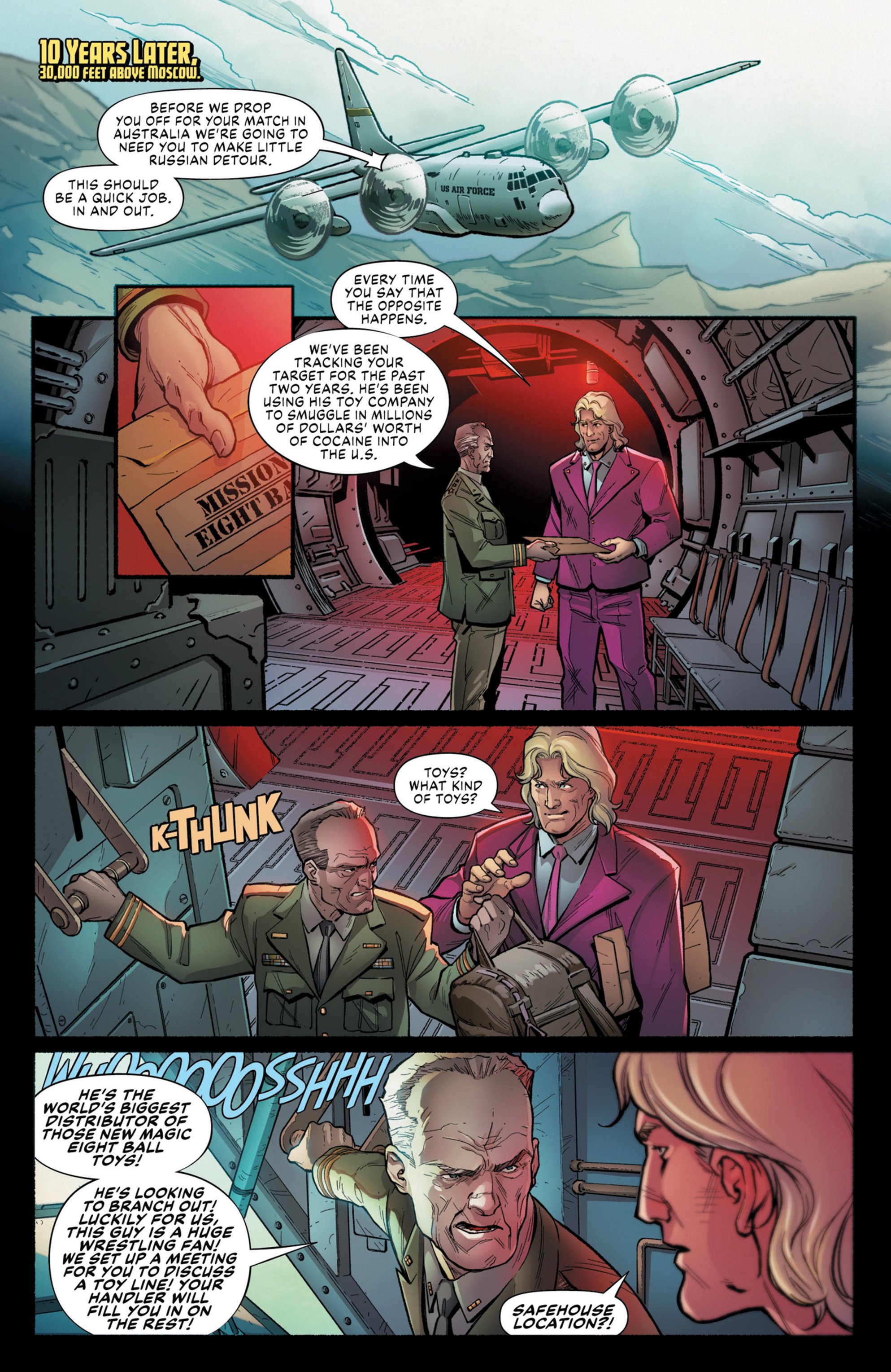 Read online Codename Ric Flair: Magic Eightball comic -  Issue # Full - 17