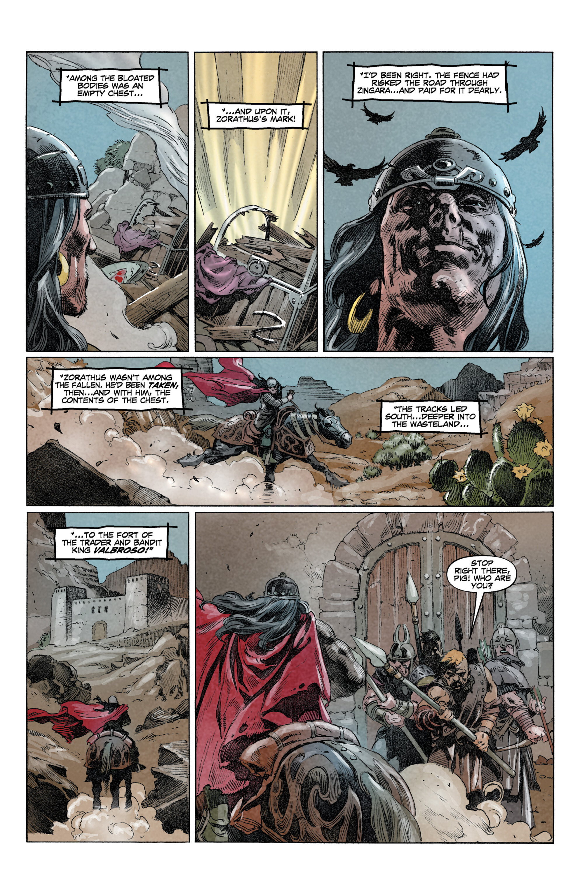 Read online King Conan Chronicles Epic Collection comic -  Issue # Wolves And Dragons (Part 2) - 36