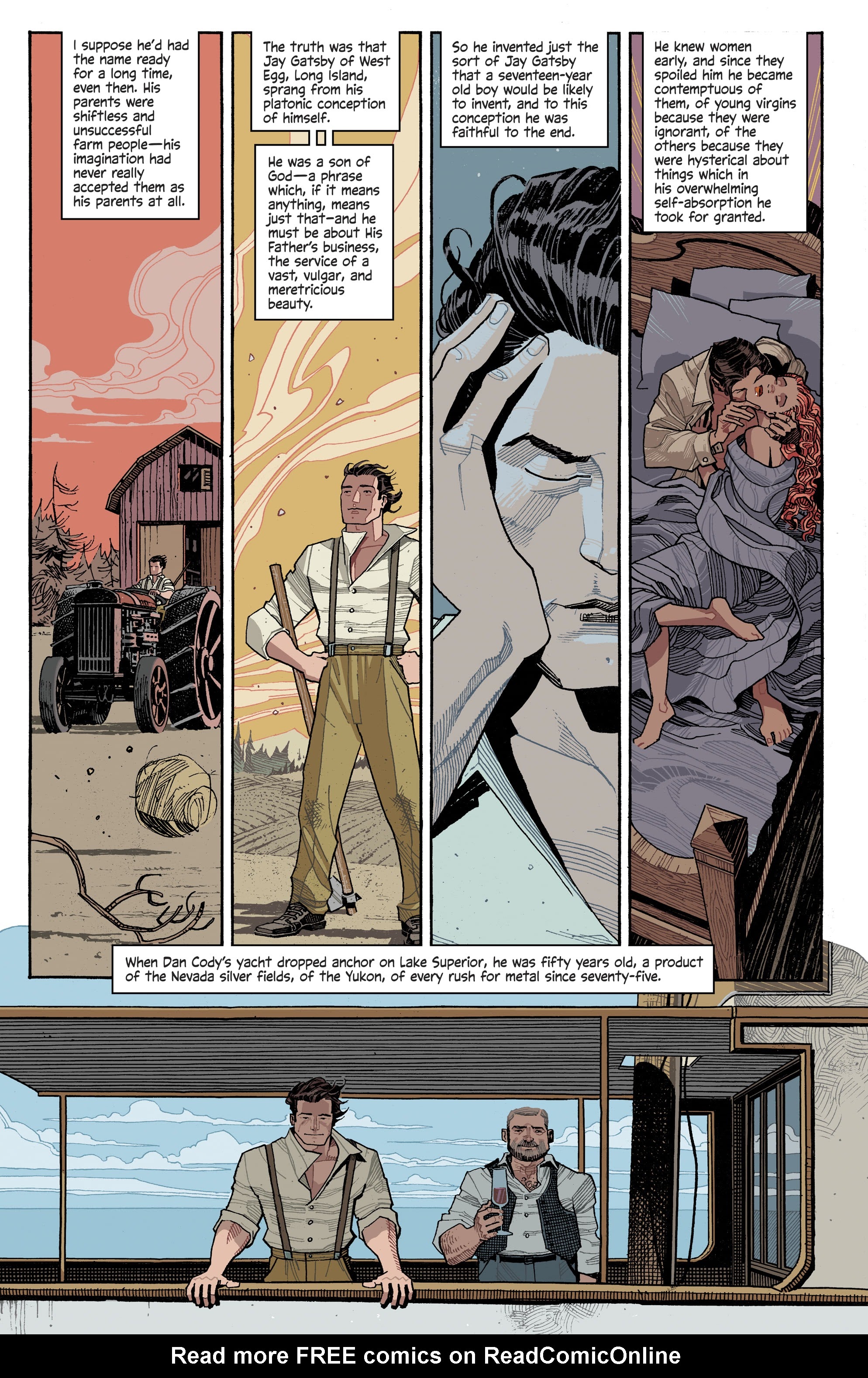 Read online The Great Gatsby comic -  Issue #4 - 14