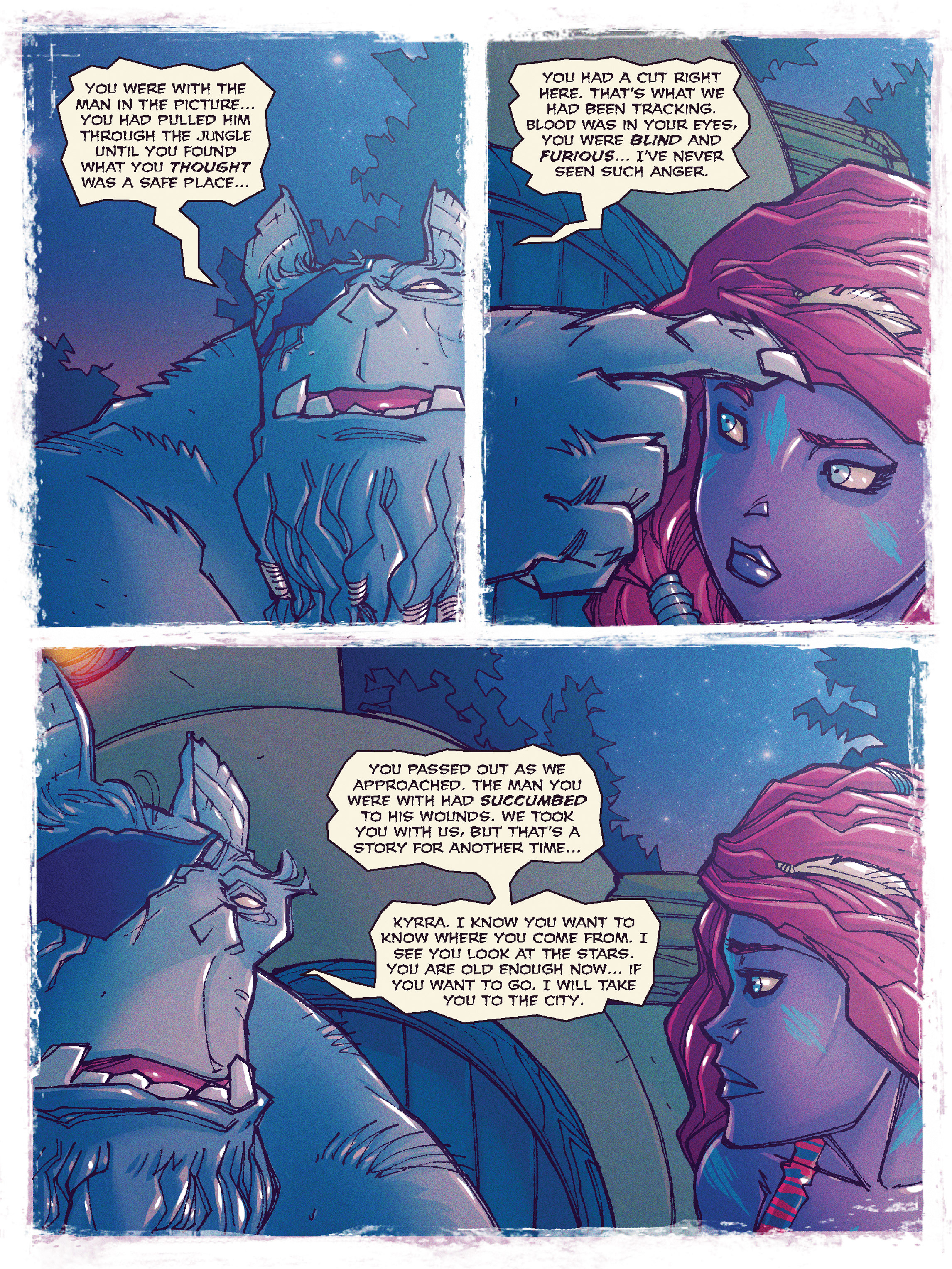 Read online Kyrra: Alien Jungle Girl comic -  Issue #3 - 10