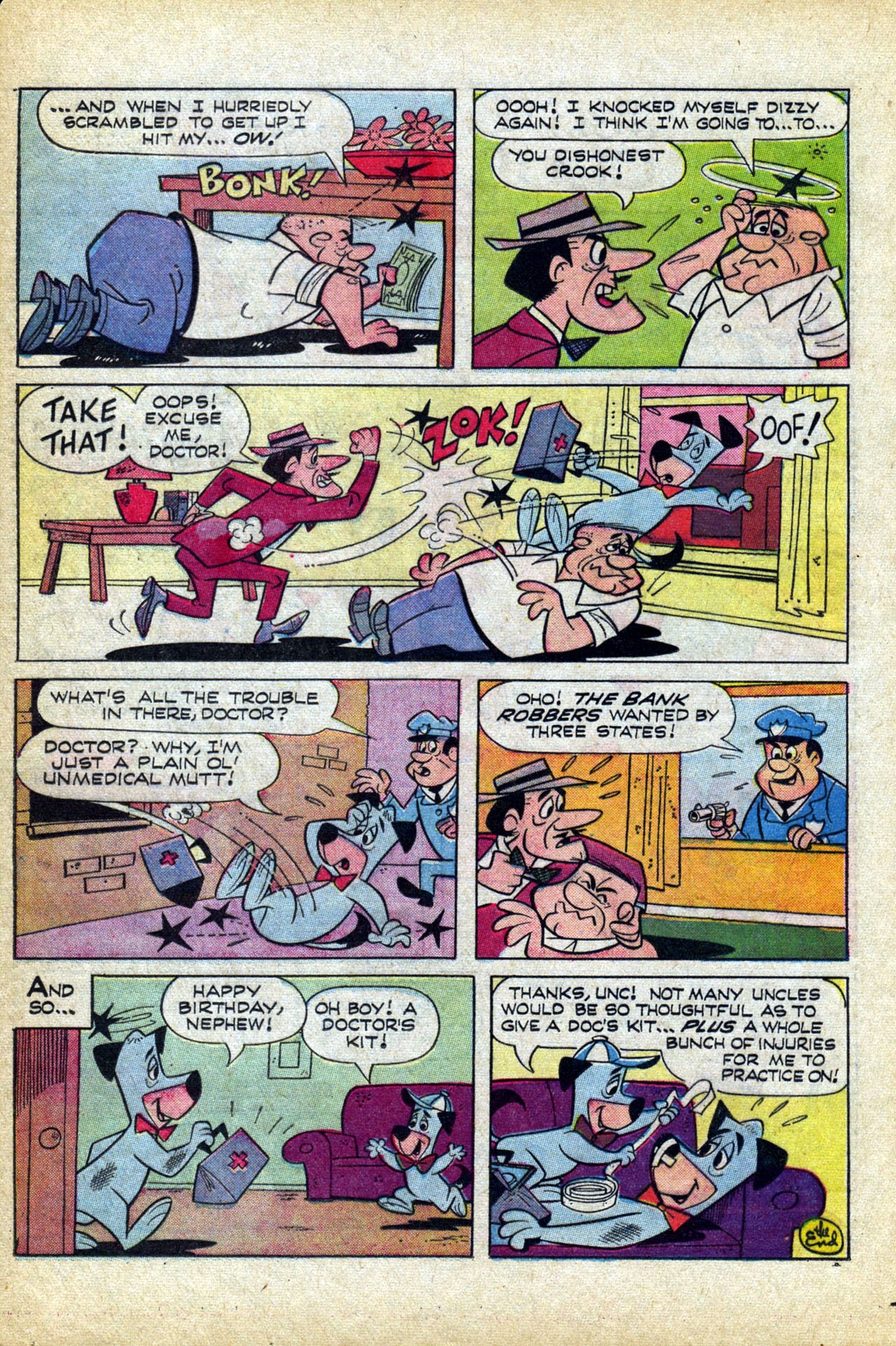 Read online Huckleberry Hound (1960) comic -  Issue #36 - 16