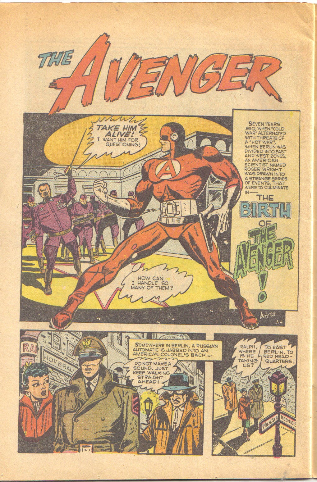Read online The Avenger comic -  Issue #1 - 29