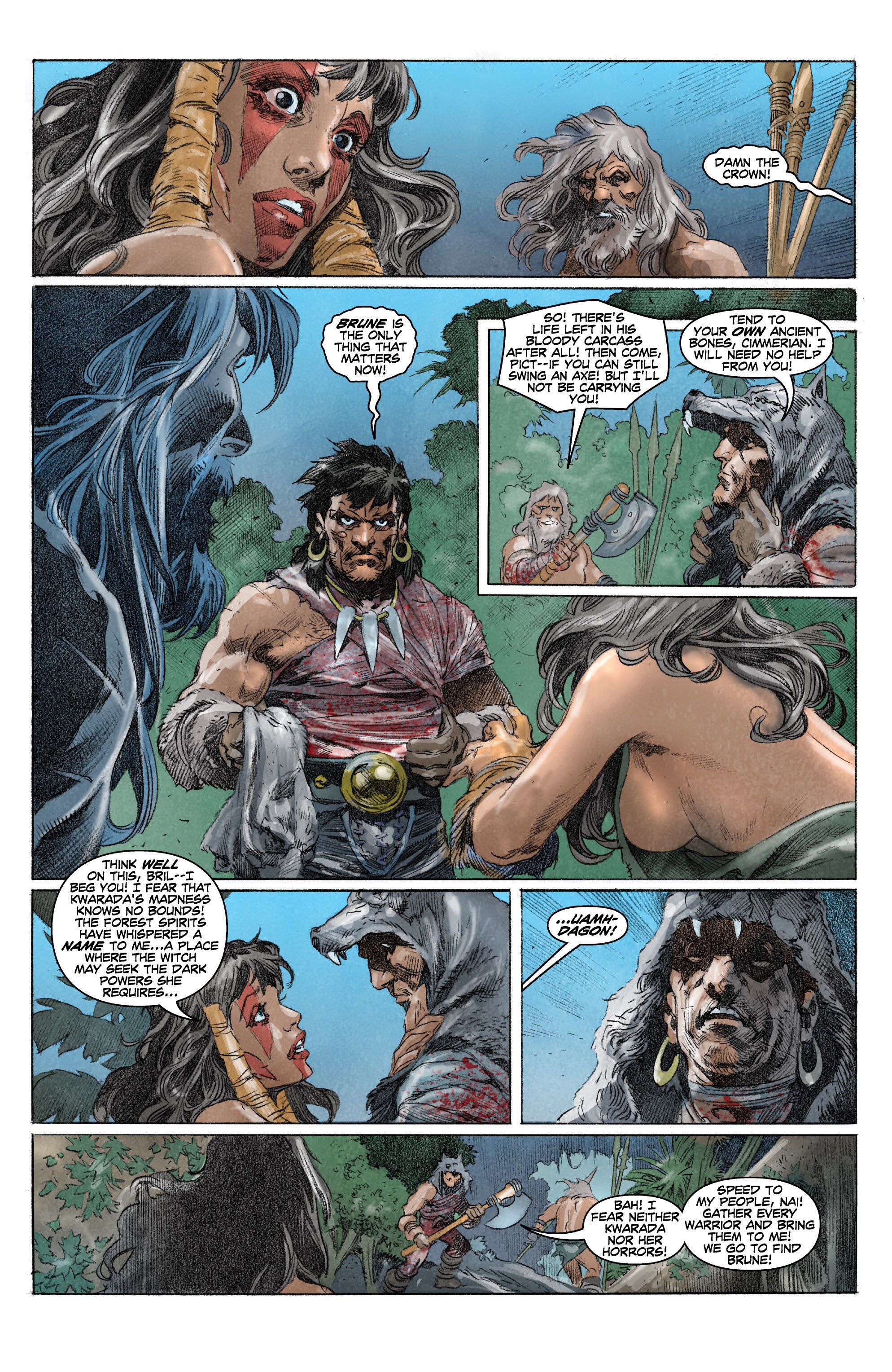 Read online King Conan Chronicles Epic Collection comic -  Issue # Wolves And Dragons (Part 4) - 52