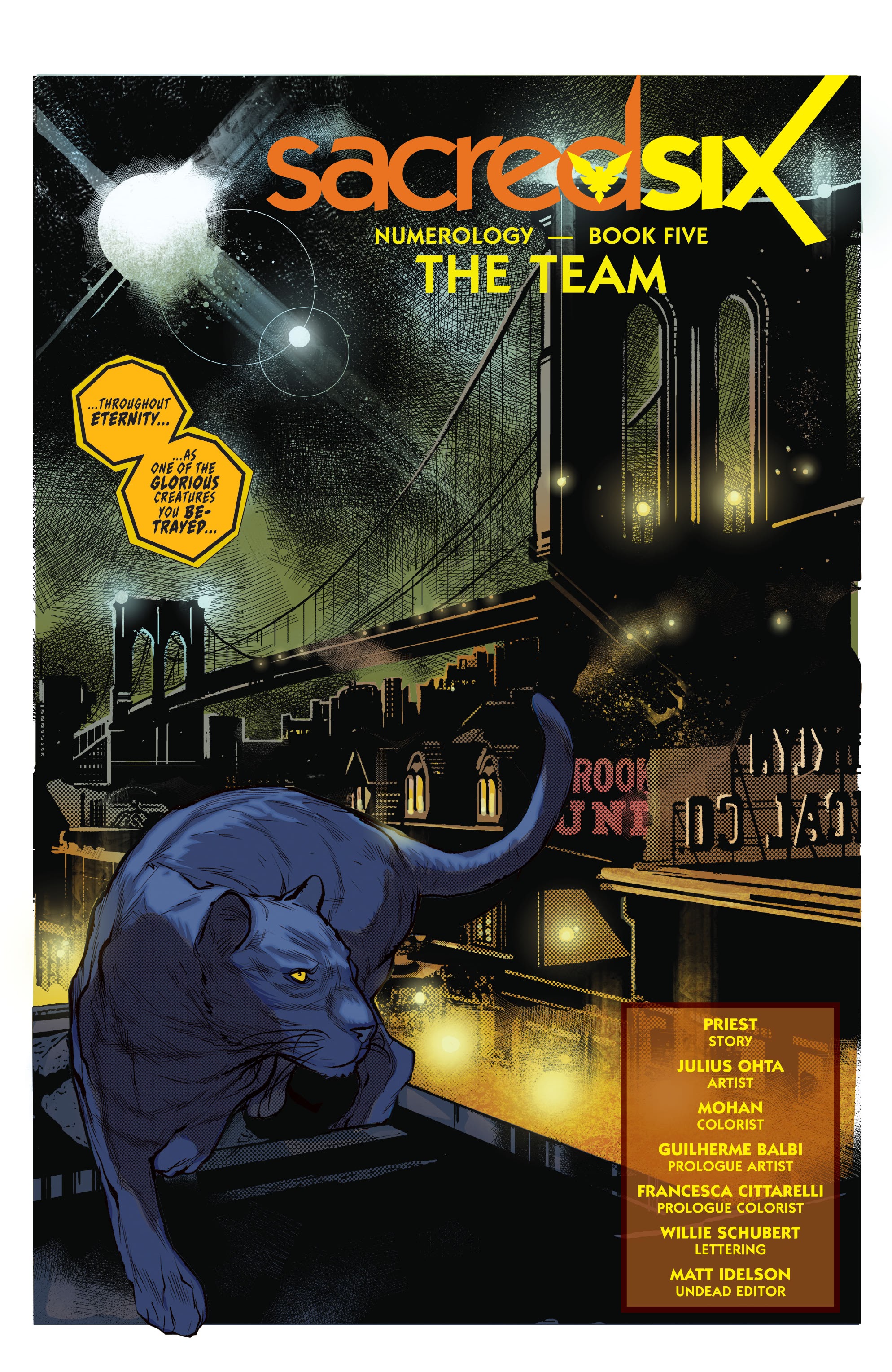 Read online Sacred Six comic -  Issue #5 - 9