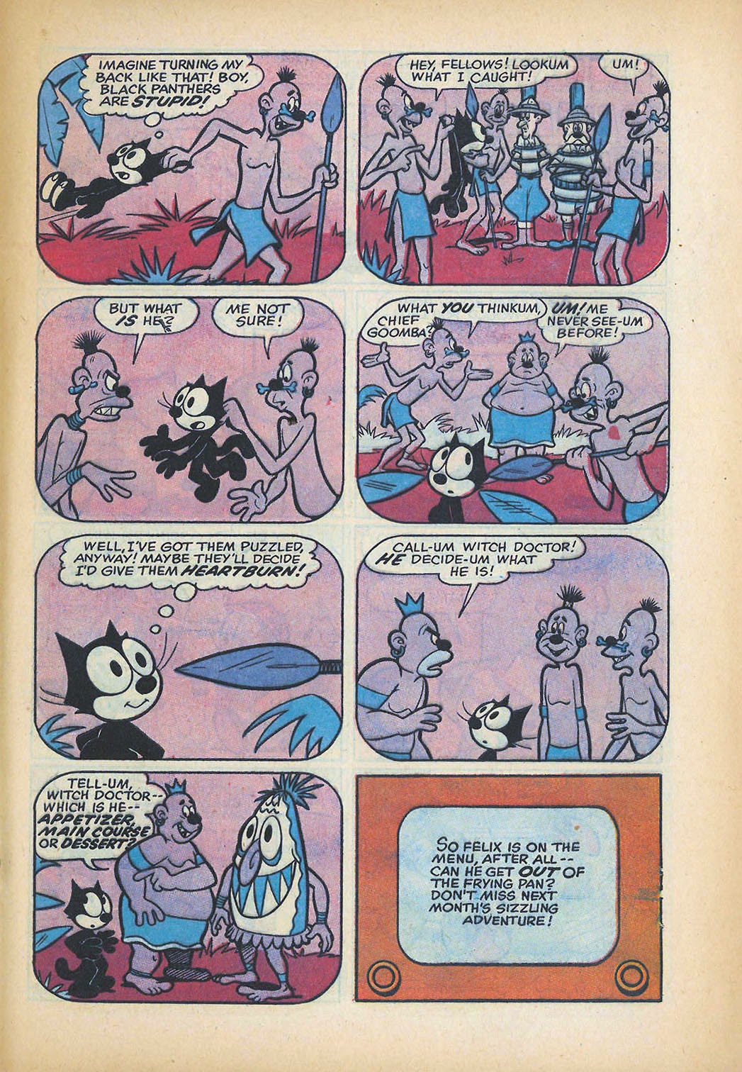 Read online Felix the Cat (1955) comic -  Issue #66 - 28