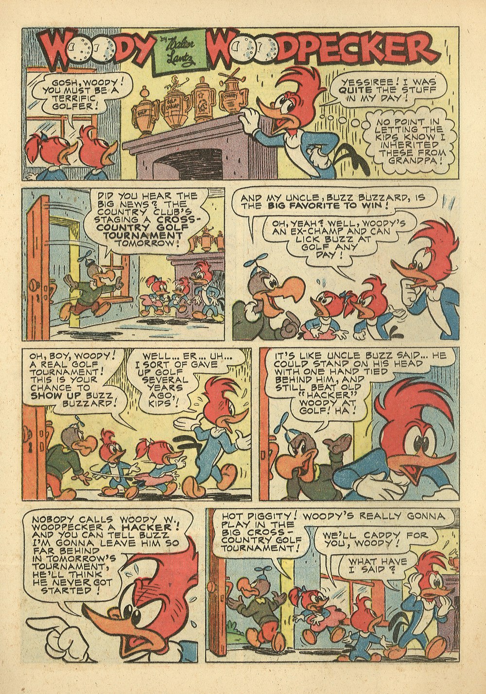 Read online Walter Lantz Woody Woodpecker (1952) comic -  Issue #26 - 13