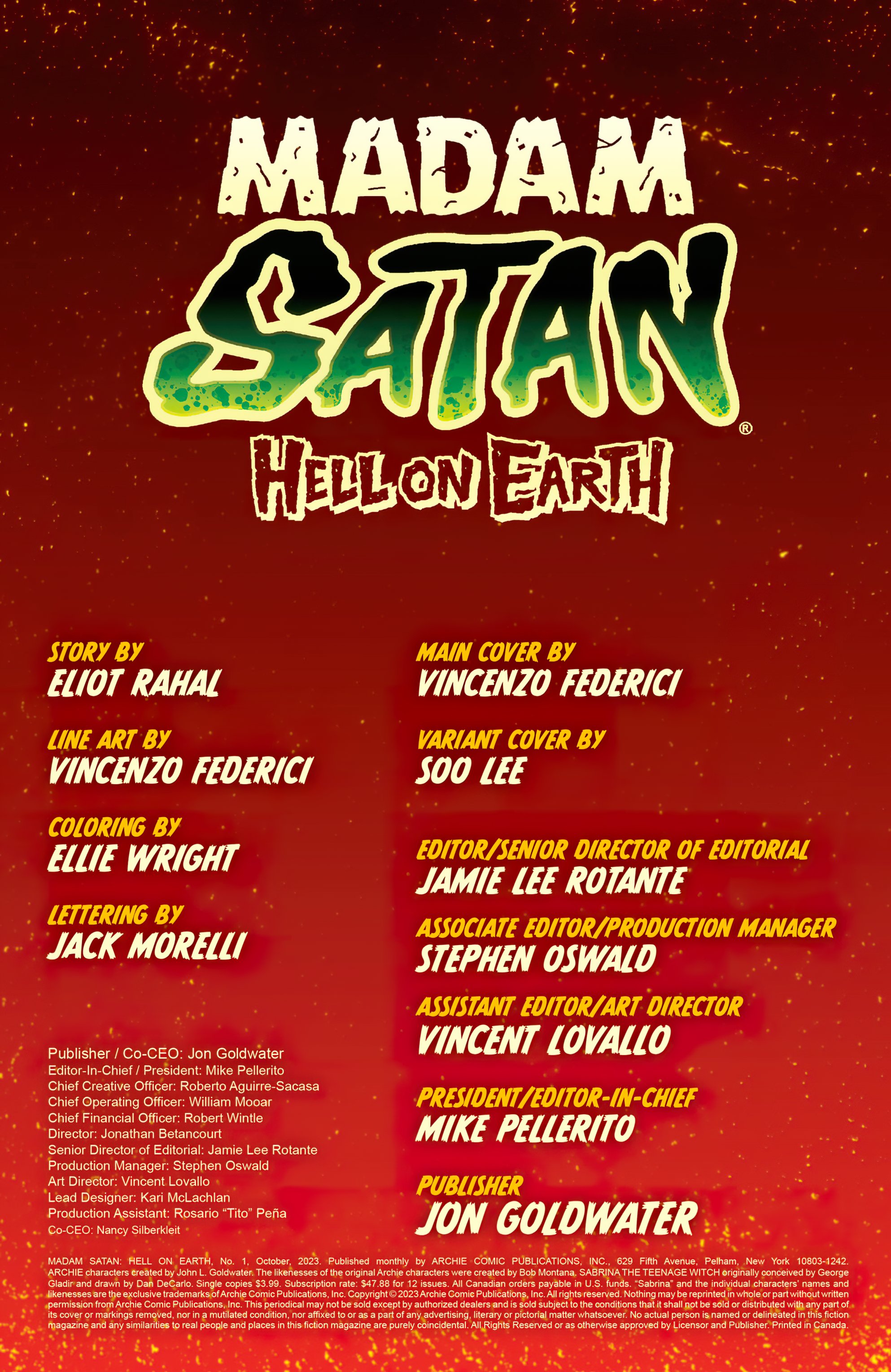 Read online Chilling Adventures Presents… Madam Satan: Hell on Earth comic -  Issue # Full - 3