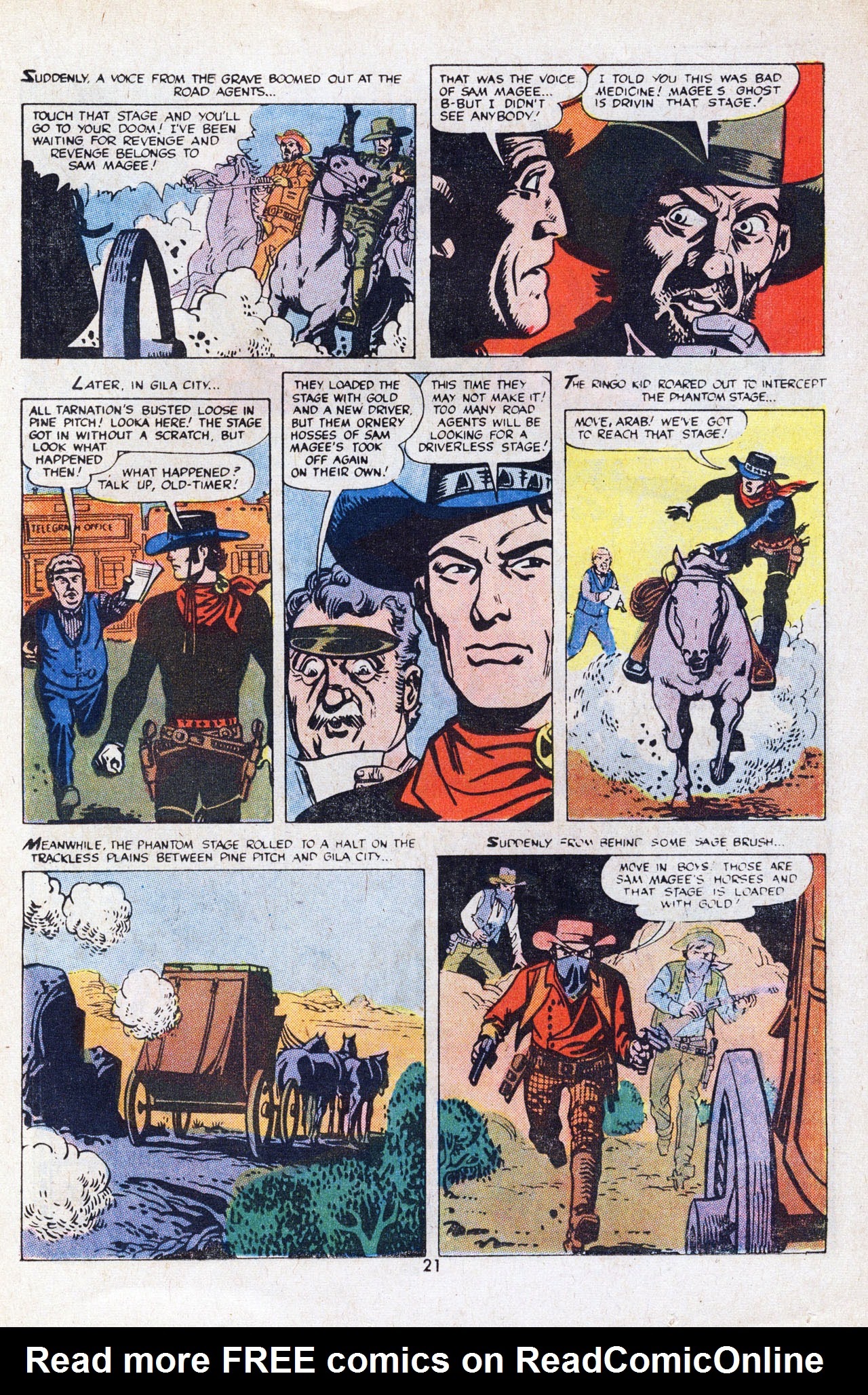 Read online Ringo Kid (1970) comic -  Issue #16 - 23