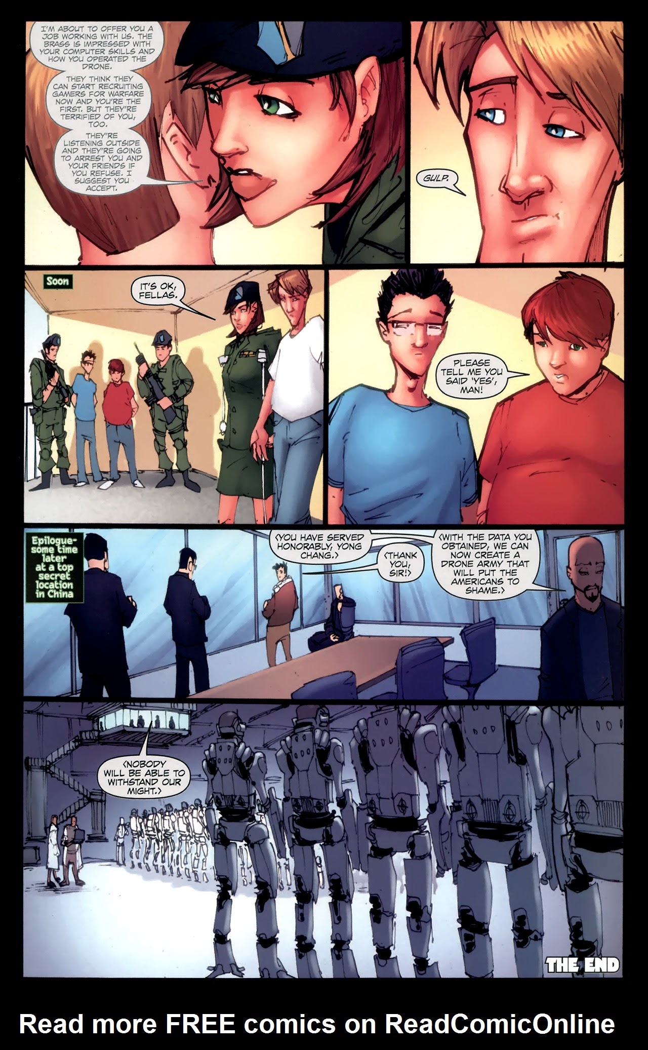 Read online Drone comic -  Issue #4 - 26